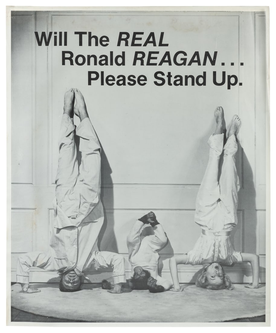 Five Ronald Reagan Posters. 1980s. - 5
