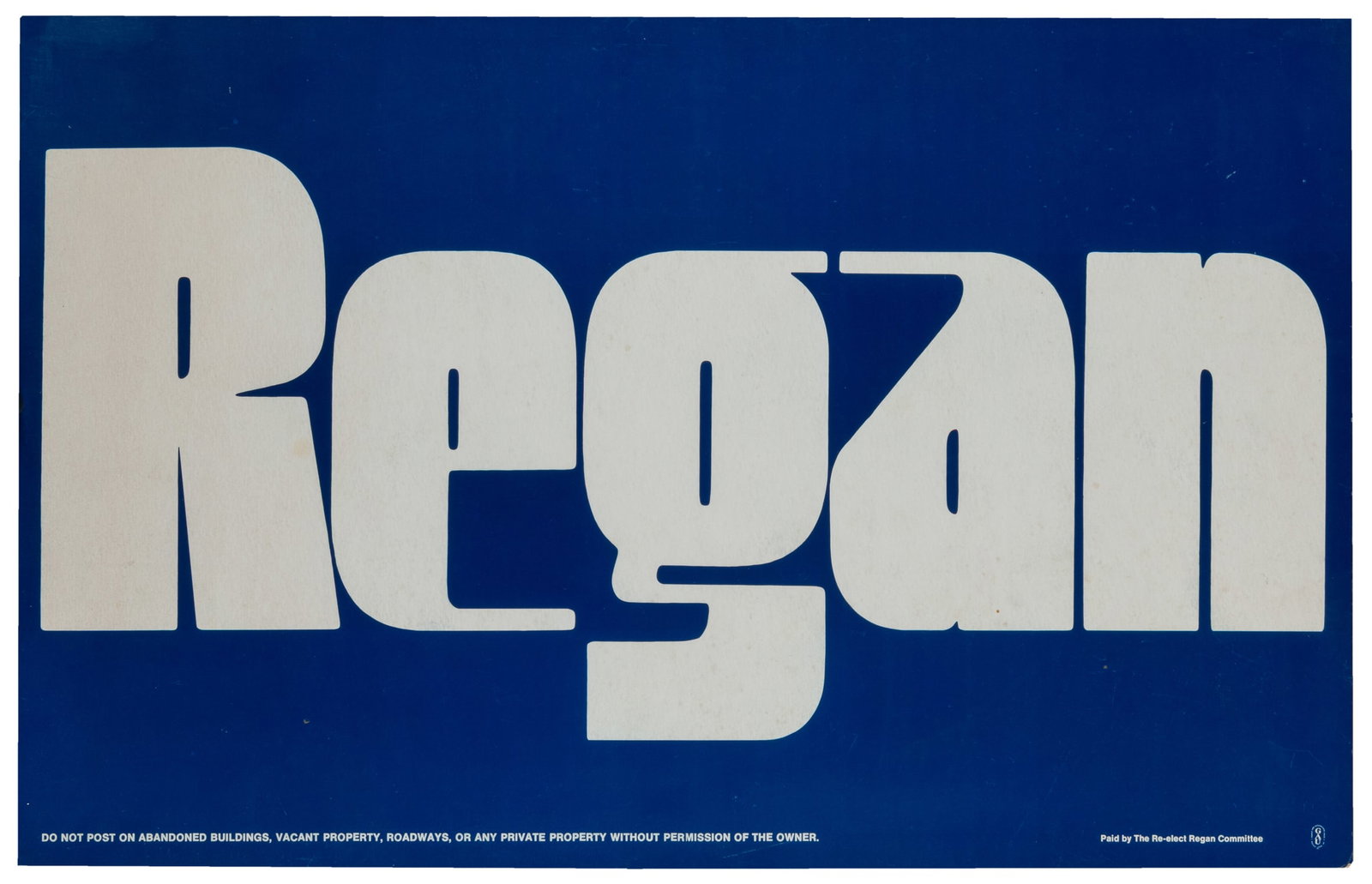 Five Ronald Reagan Posters. 1980s. - 6