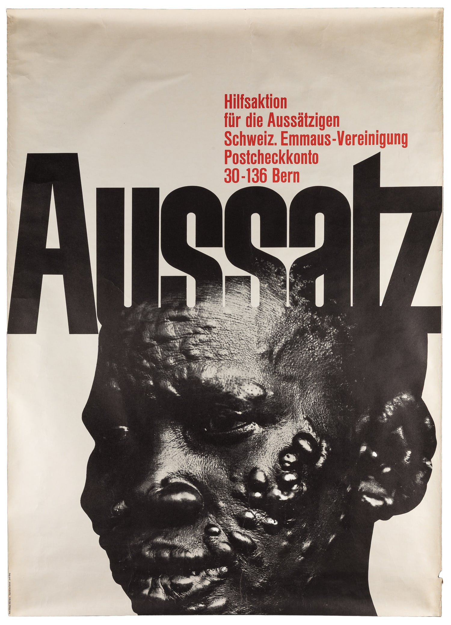 ALTHAUS, Rene. AUSSATZ / Hilfsaktion für die Aussätzigen... ("LEPROSY / Aid Campaign For (1 of 1)