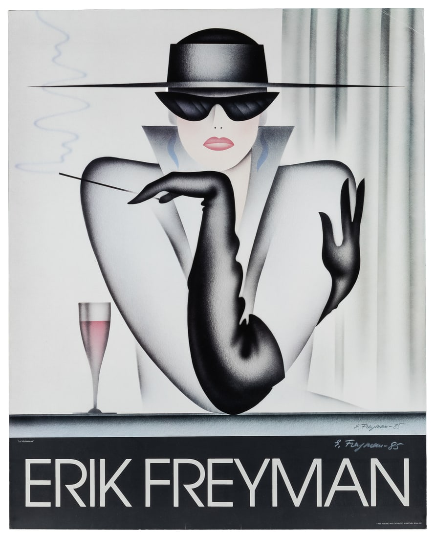 FREYMAN, Erik. Erik Freyman / La Mysterieuse. 1985. New York: Mitchell Beja. (1 of 1)