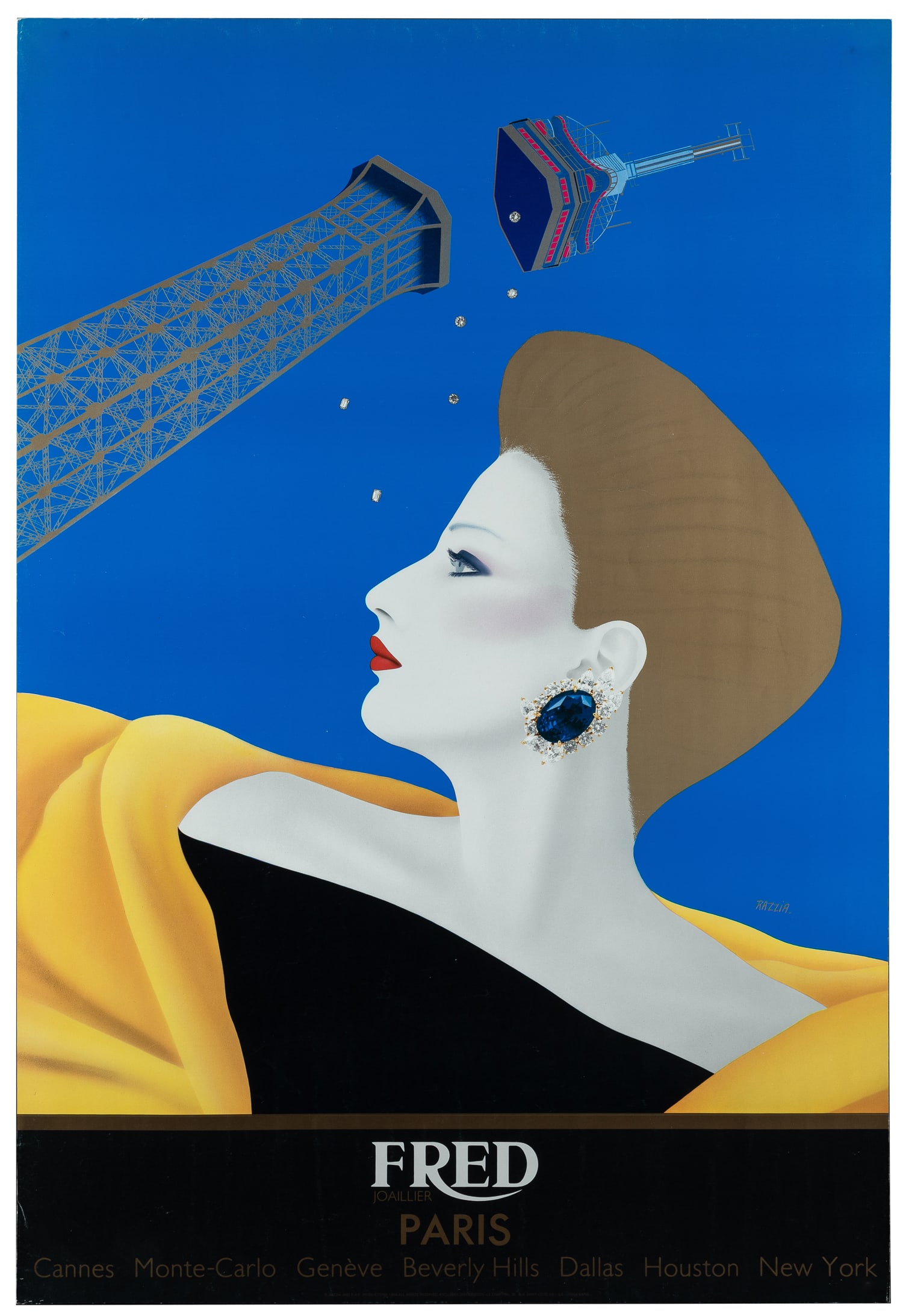 RAZZIA (b. 1950). Five posters. - 6