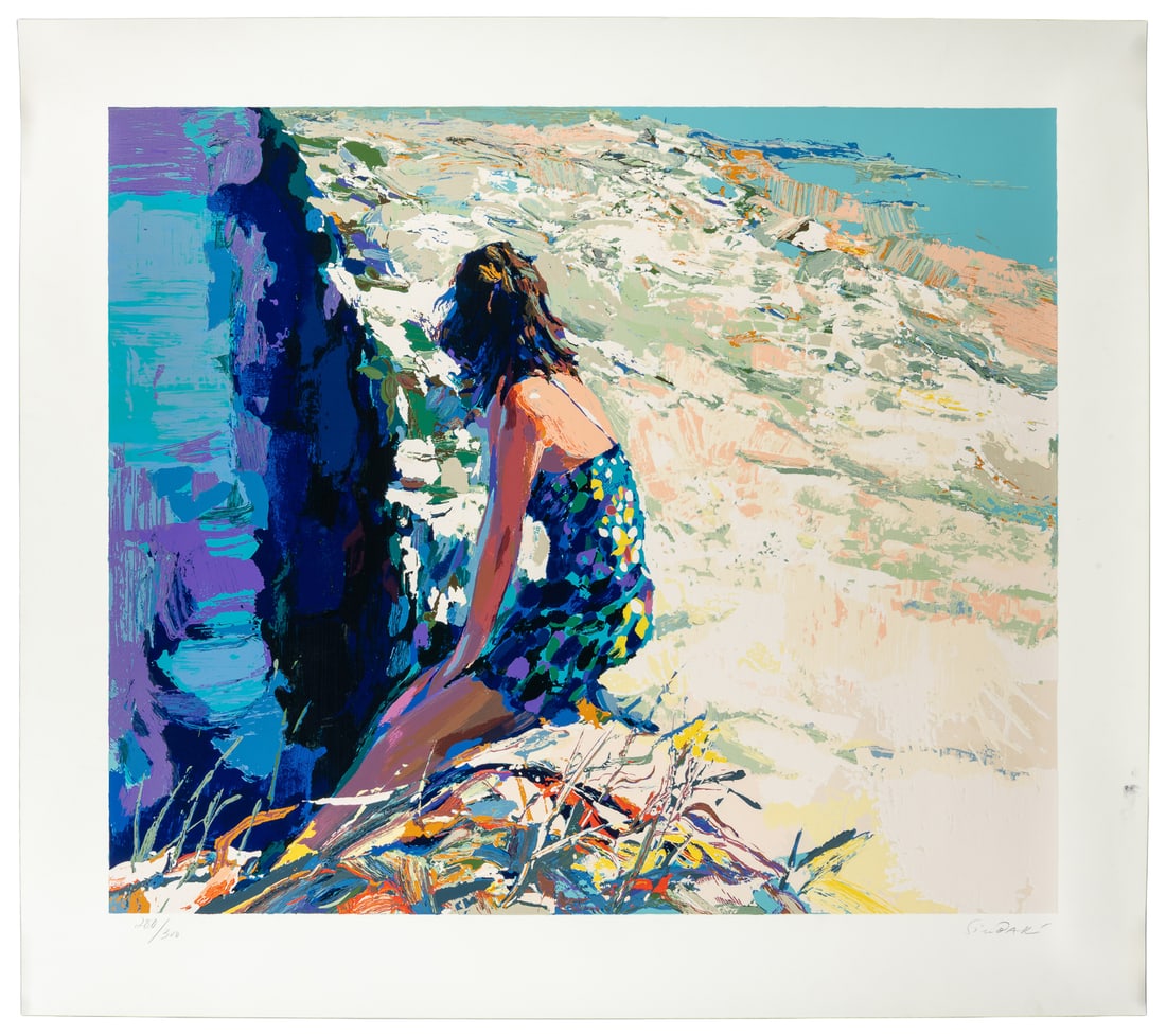 SIMBARI, Nicola (1927-2012). Two Signed Prints by Nicola Simbari. 1979. Phoebus Editions. - 2