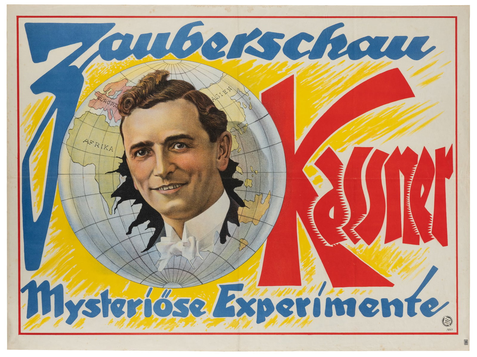 Zauberschau Kassner / Mysteriöse Experimente. (1 of 1)