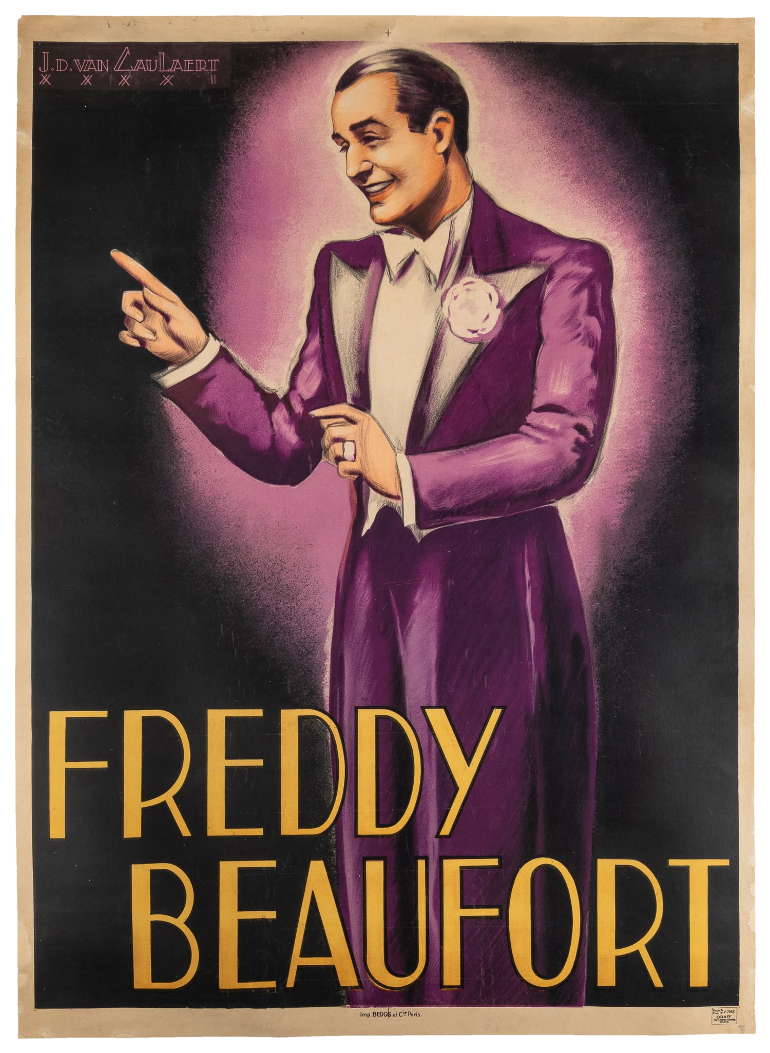 VAN CAULAERT, J.D. Freddy Beaufort. (1 of 1)