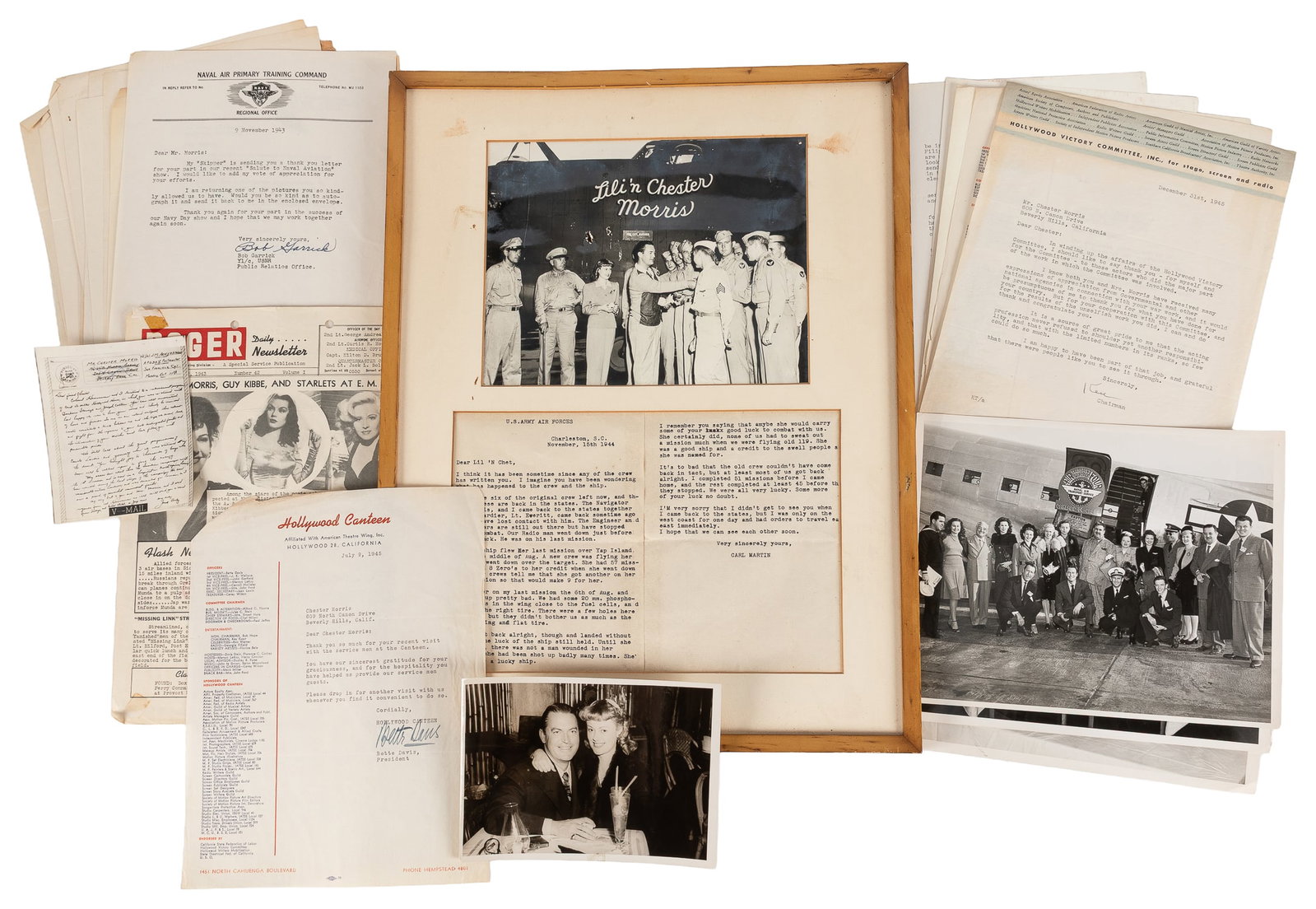 Chester Morris' USO Performance Archive. (1 of 5)