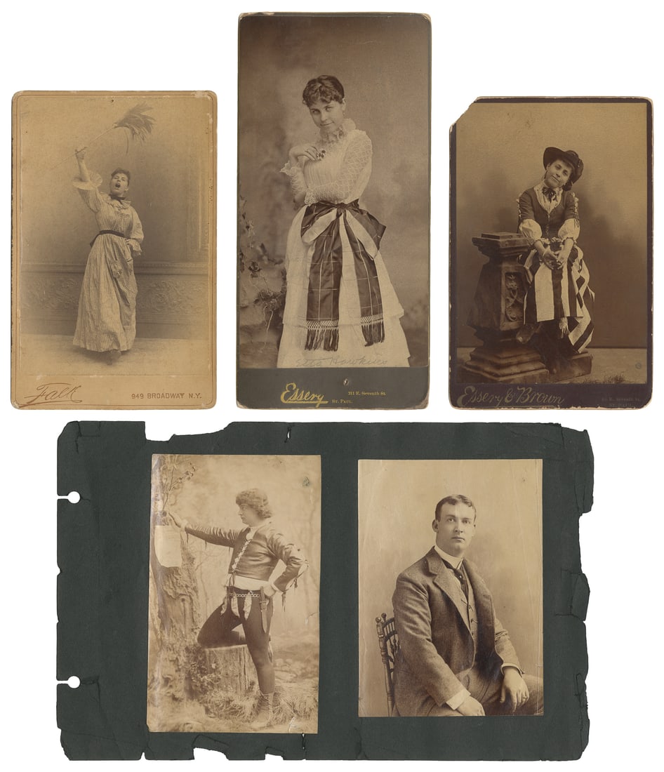 [CHESTER MORRIS]. William Morris and Etta Hawkins Theatrical Photographs. (1 of 2)