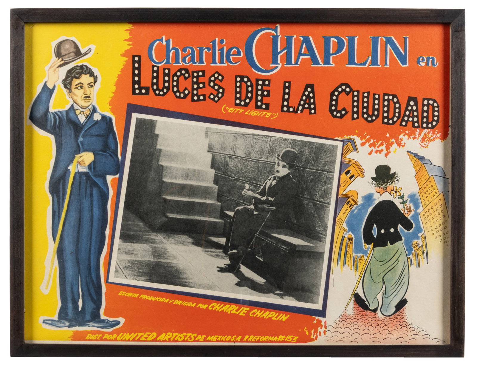 [CHARLIE CHAPLIN]. City Lights. United Artists, R-1950s. (1 of 1)