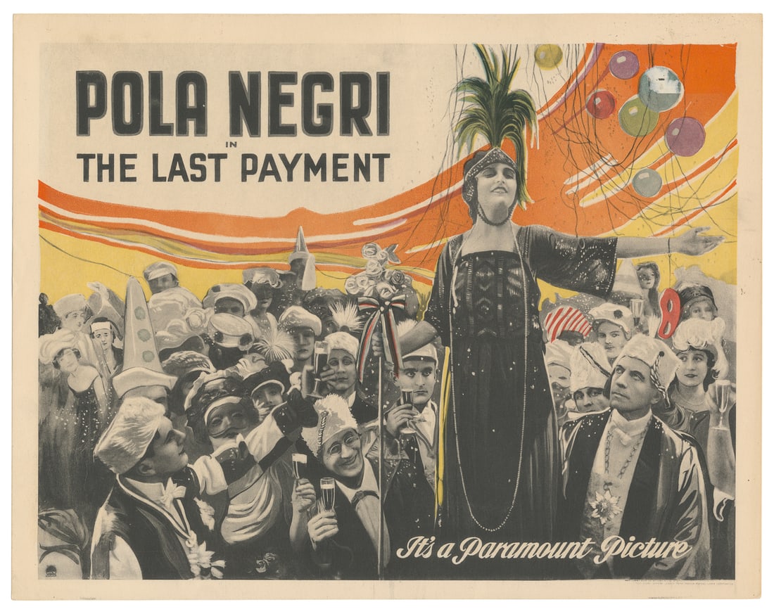 The Last Payment. Paramount Pictures, [1919]. (1 of 1)