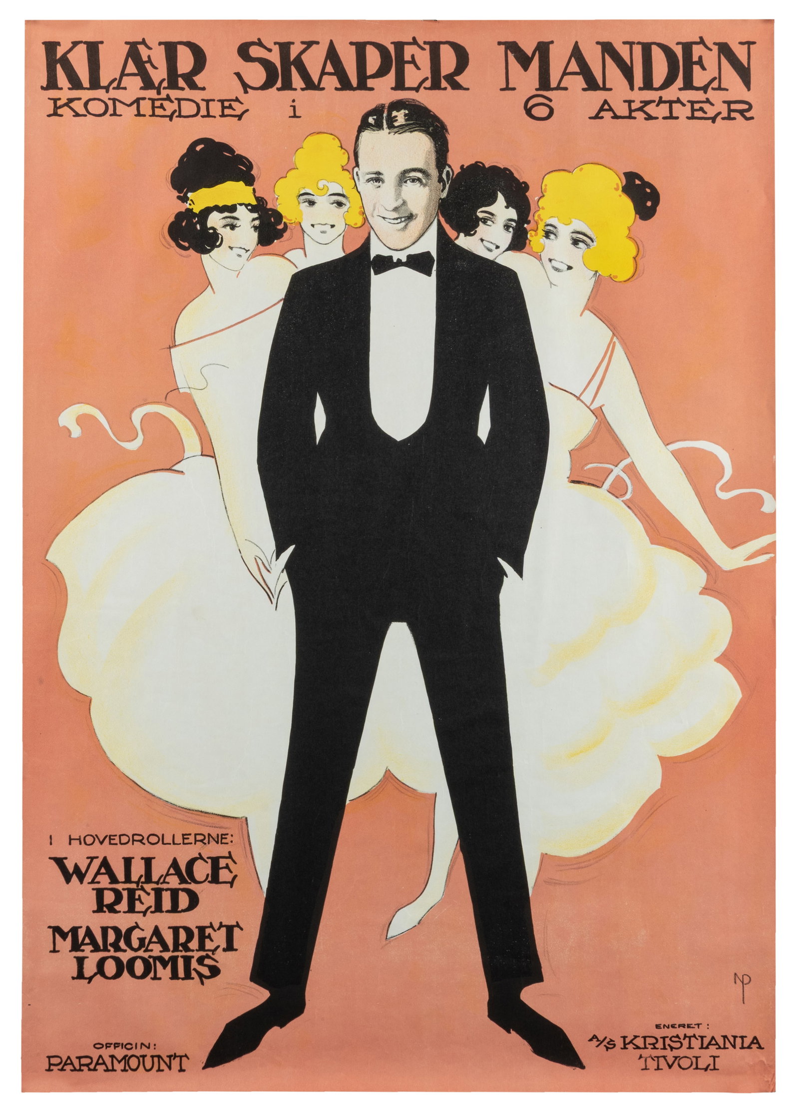 ROHDER, Niels Pederson (1895-1969). Always Audacious. Paramount, [1920]. (1 of 1)