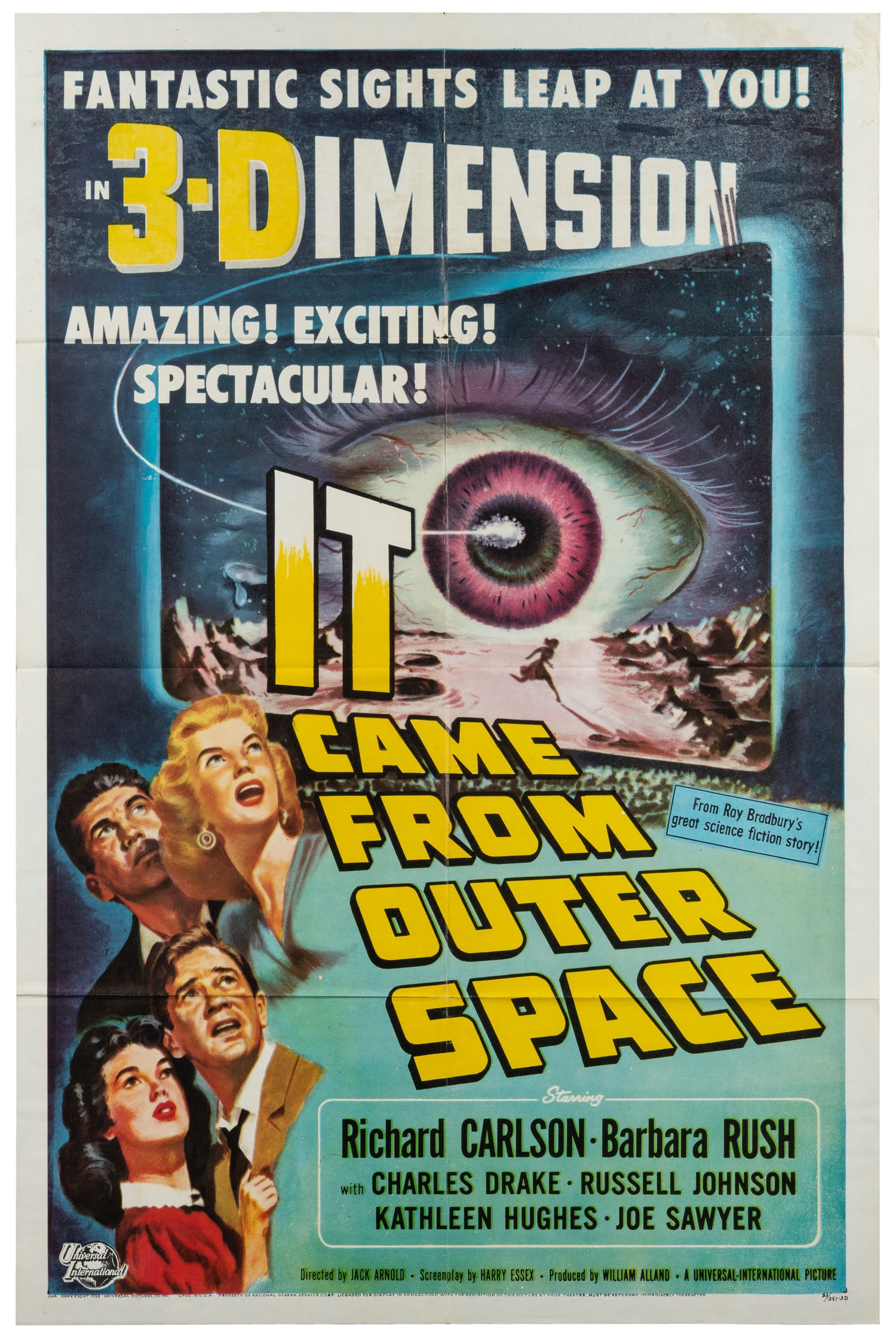 It Came from Outer Space. Universal International, 1953. (1 of 2)