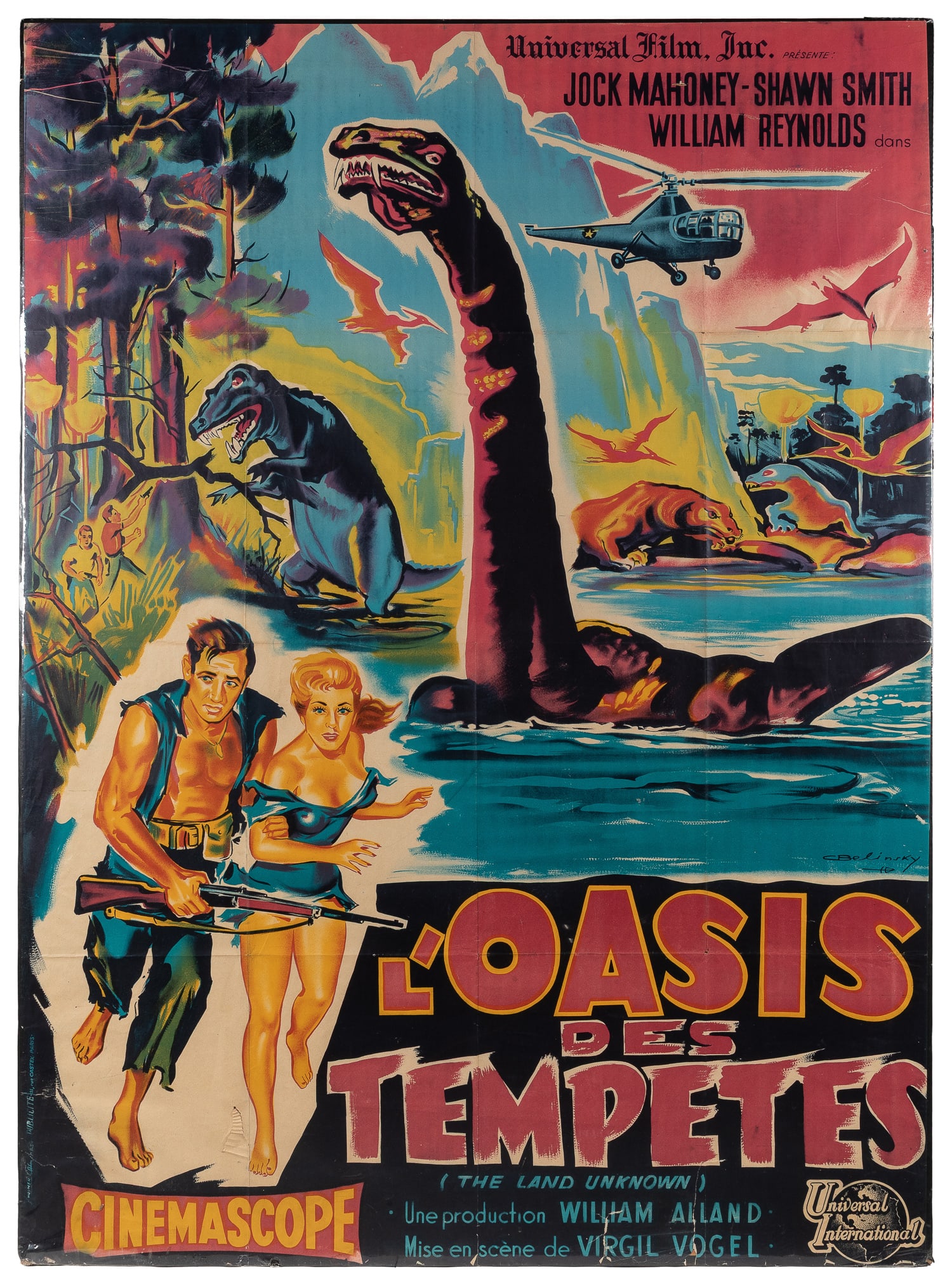 BELINSKY, Constantin (1904-1999). L'Oasis des Tempetes. 1957. (1 of 1)
