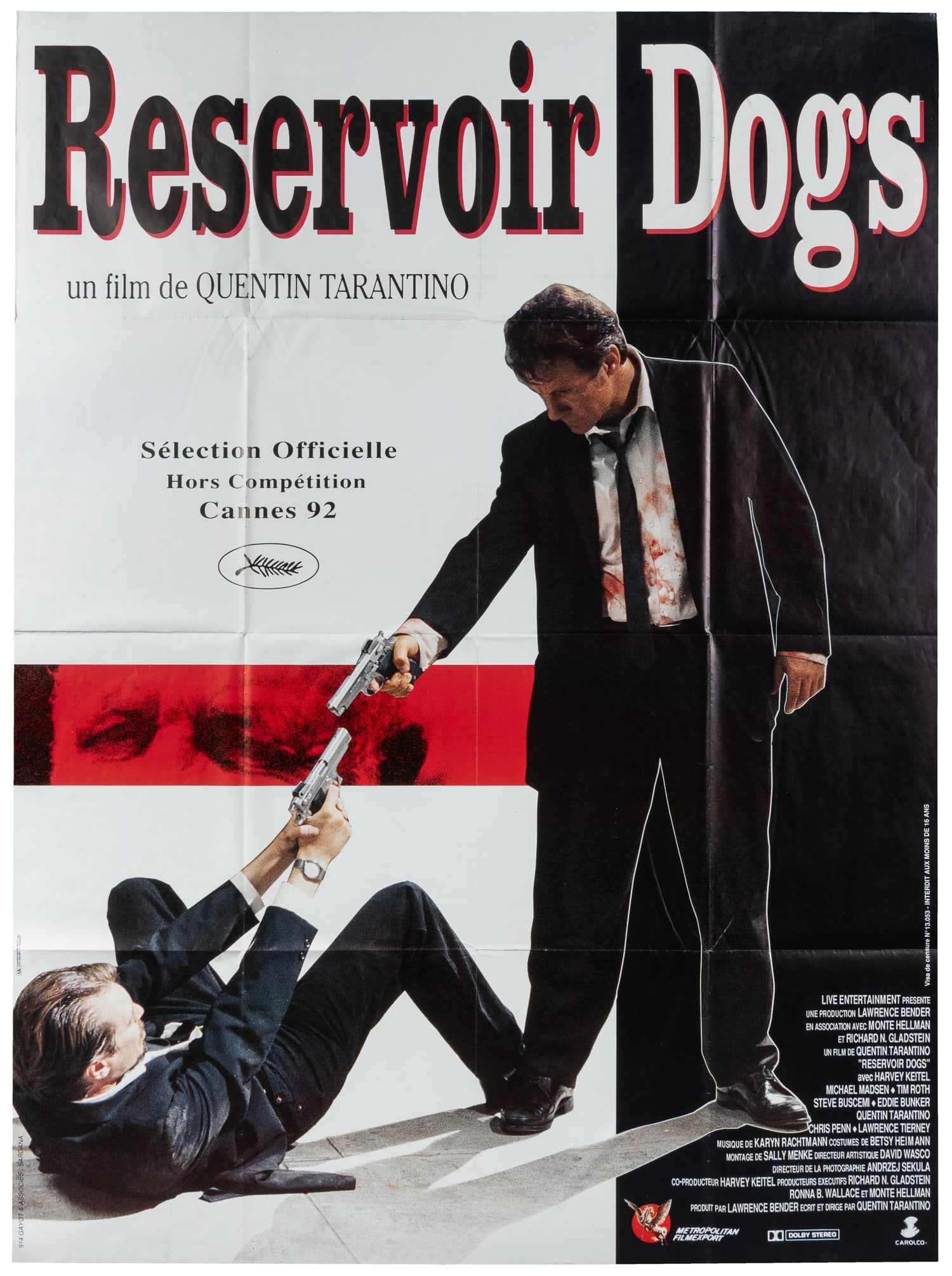 Reservoir Dogs. Metropolitan FilmExport, 1992. (1 of 1)