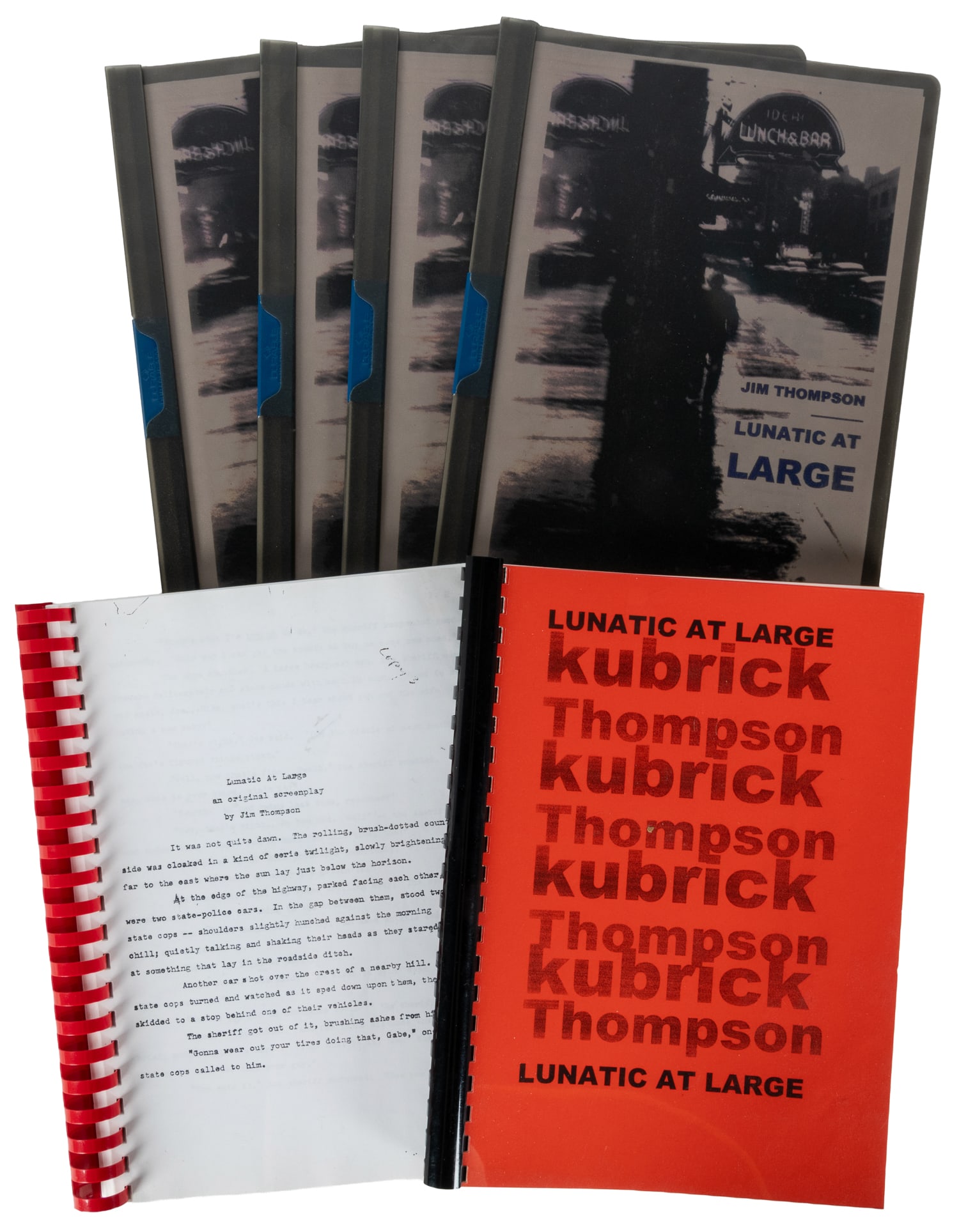 [KUBRICK, Stanley (1928-1999), contributor]. THOMPSON, Jim (1906-1977). Lunatic at Large: (1 of 1)