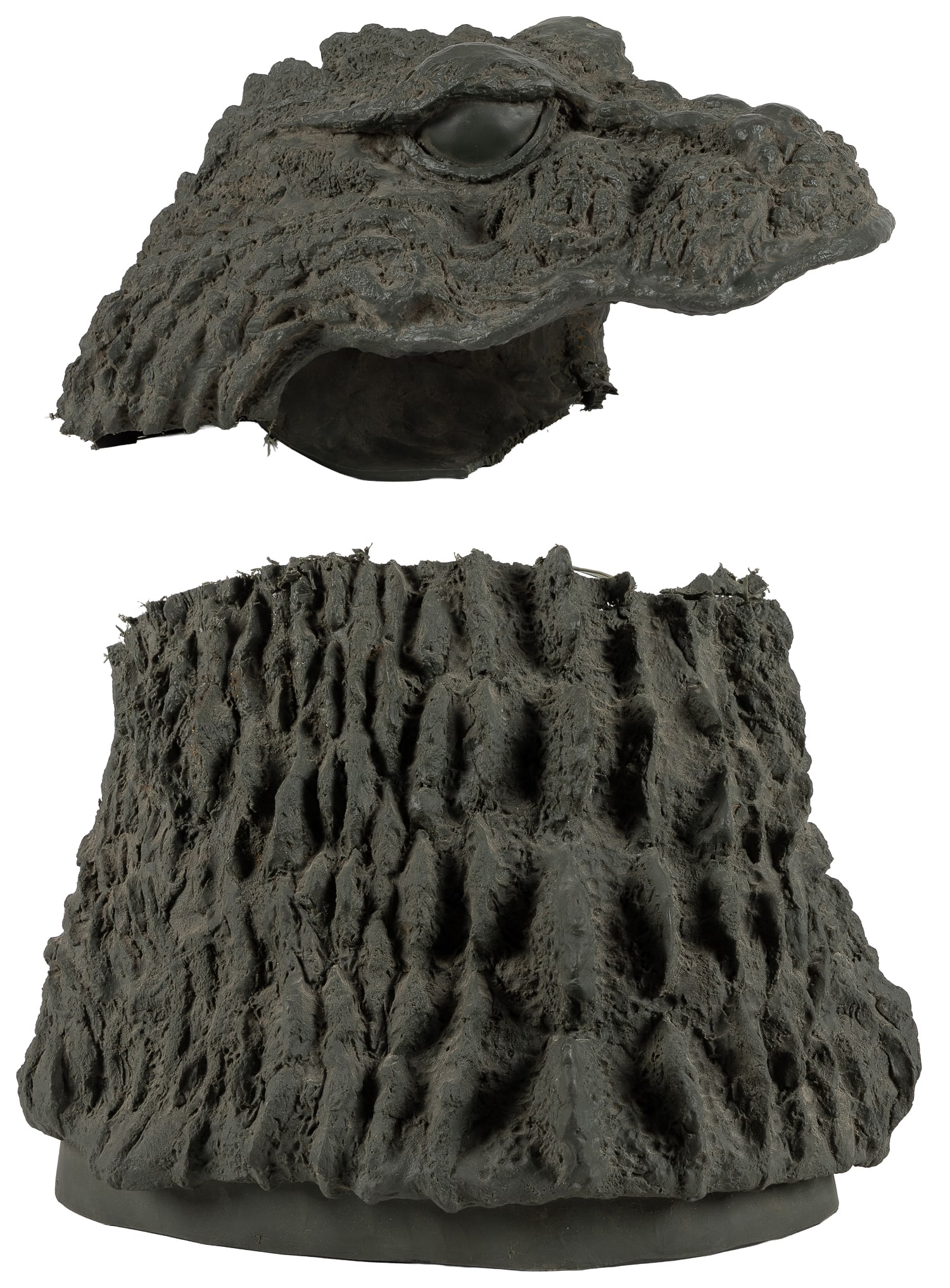 [MOVIE PROPS]. JEIN, Gregory (1945 - 2022). Godzilla Franchise Molded Rubber Maquette Pieces. Circa (1 of 5)