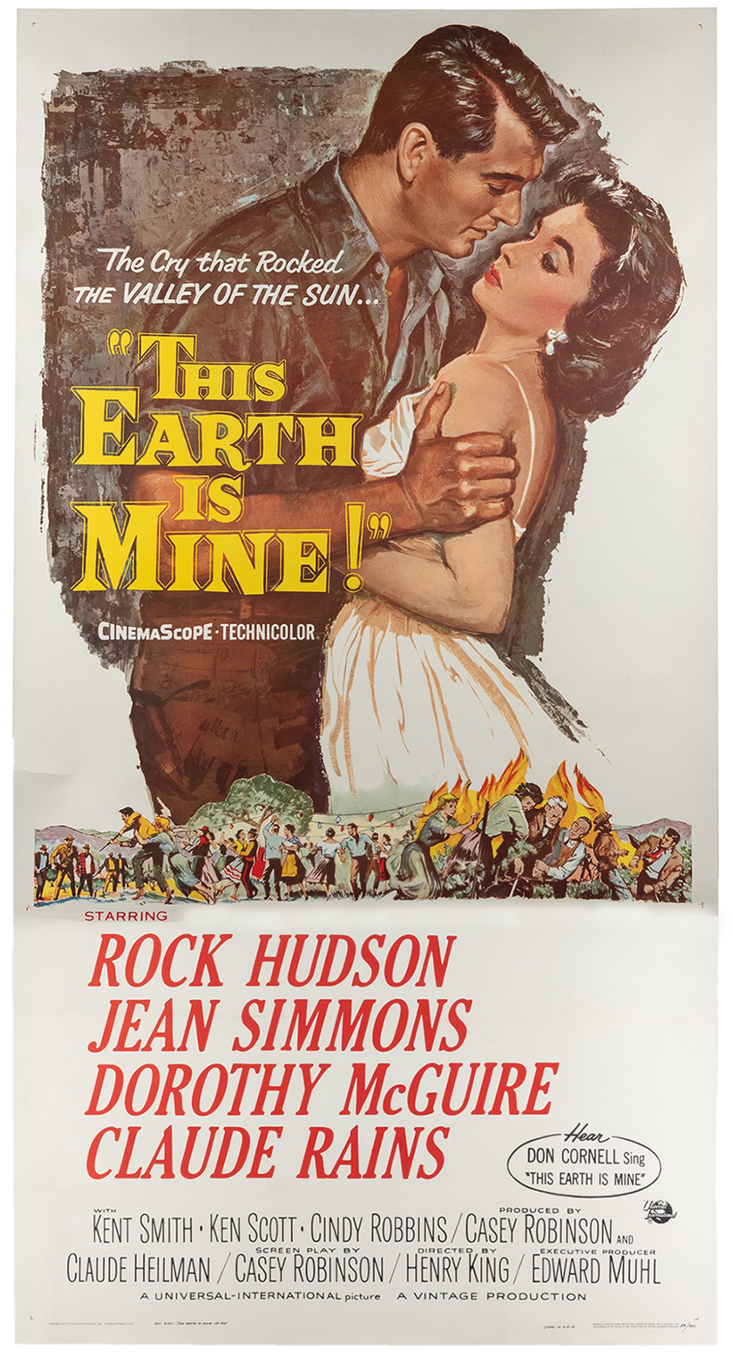 This Earth is Mine. Universal International, 1959. (1 of 1)