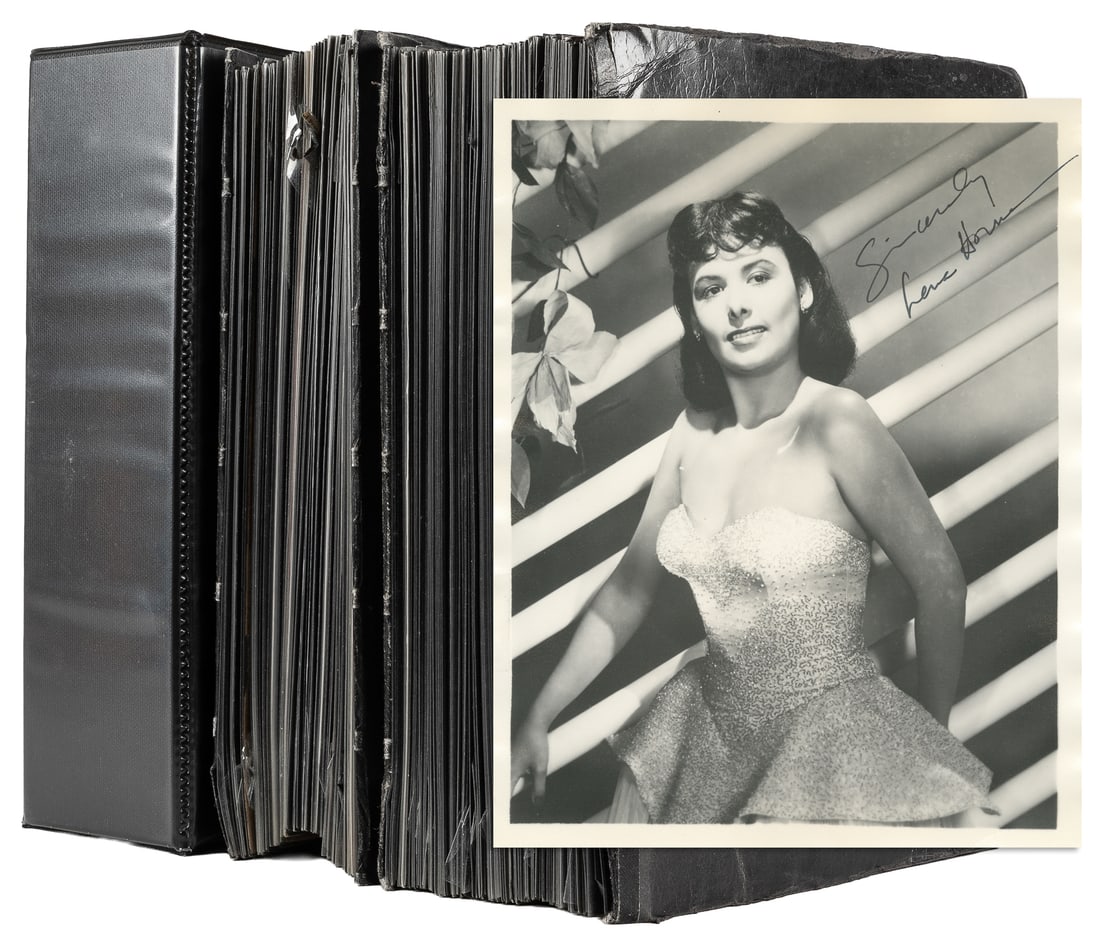 HORNE, Lena (1917 - 2010). Archive of photographs, six signed. (1 of 10)