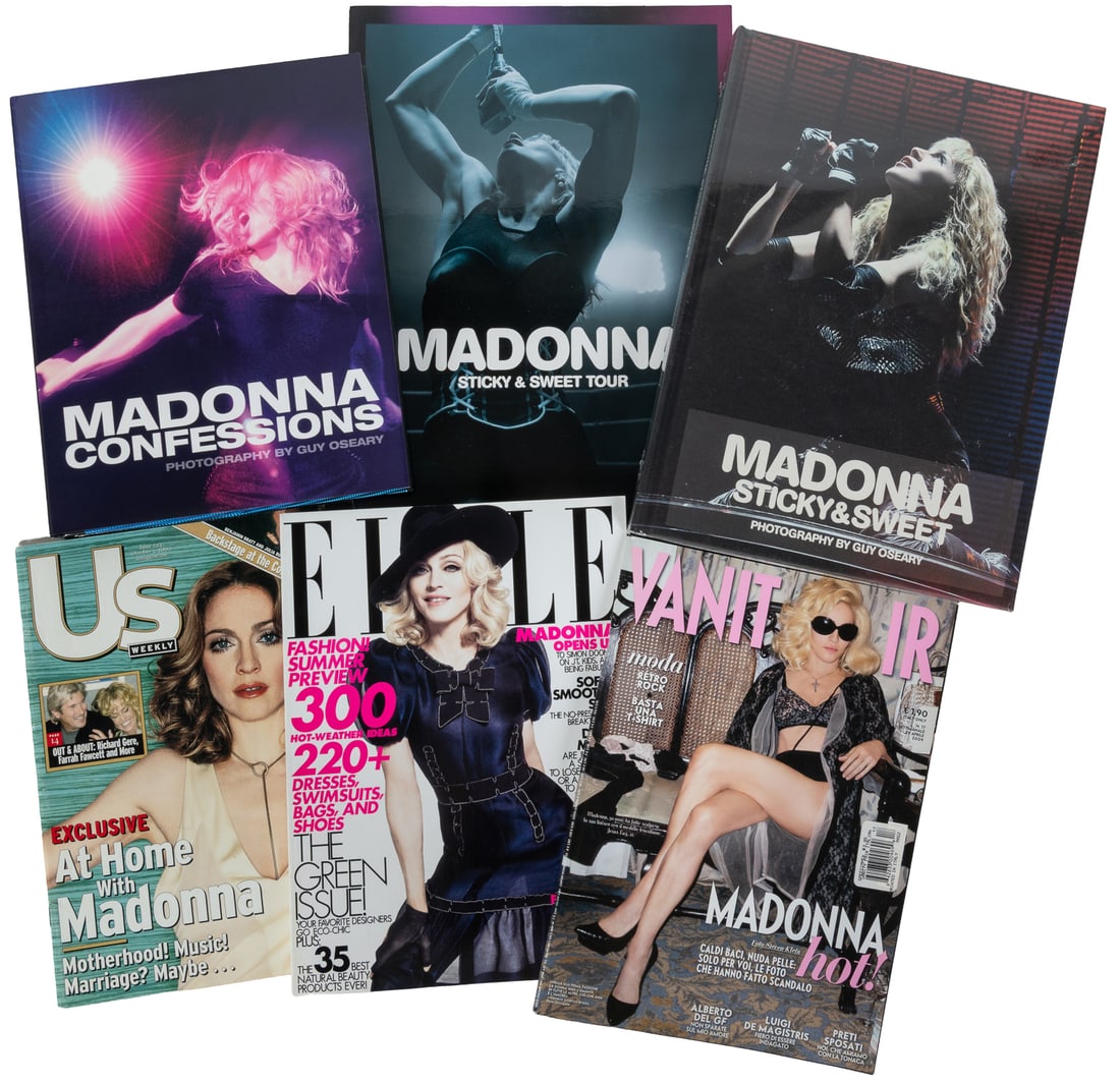[MADONNA]. OSEARY, Guy, photographer (b. 1972). Collection of Publications featuring Madonna, (1 of 1)