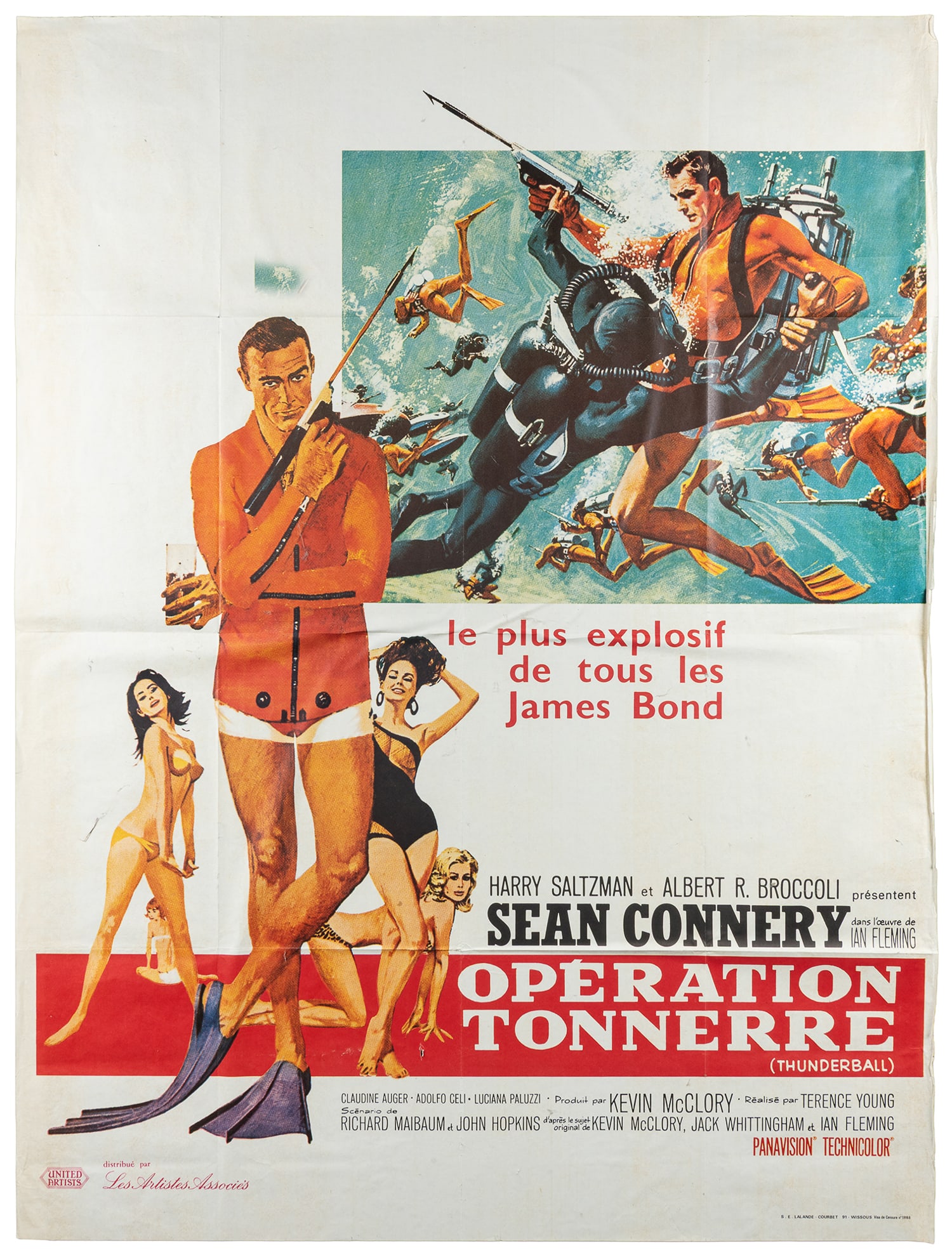Thunderball. United Artists, R-1980s. (1 of 1)