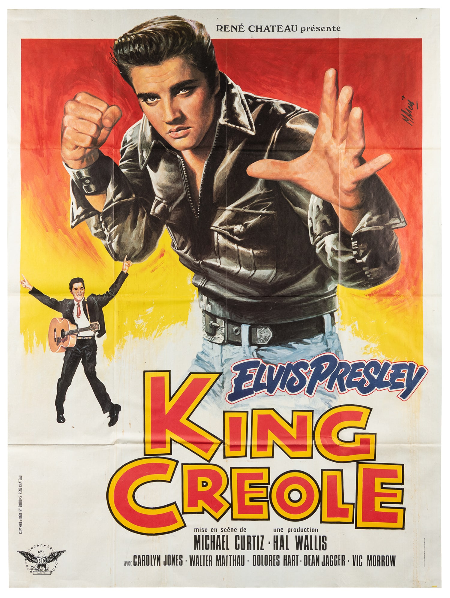King Creole. Paramount, R-1978. (1 of 1)