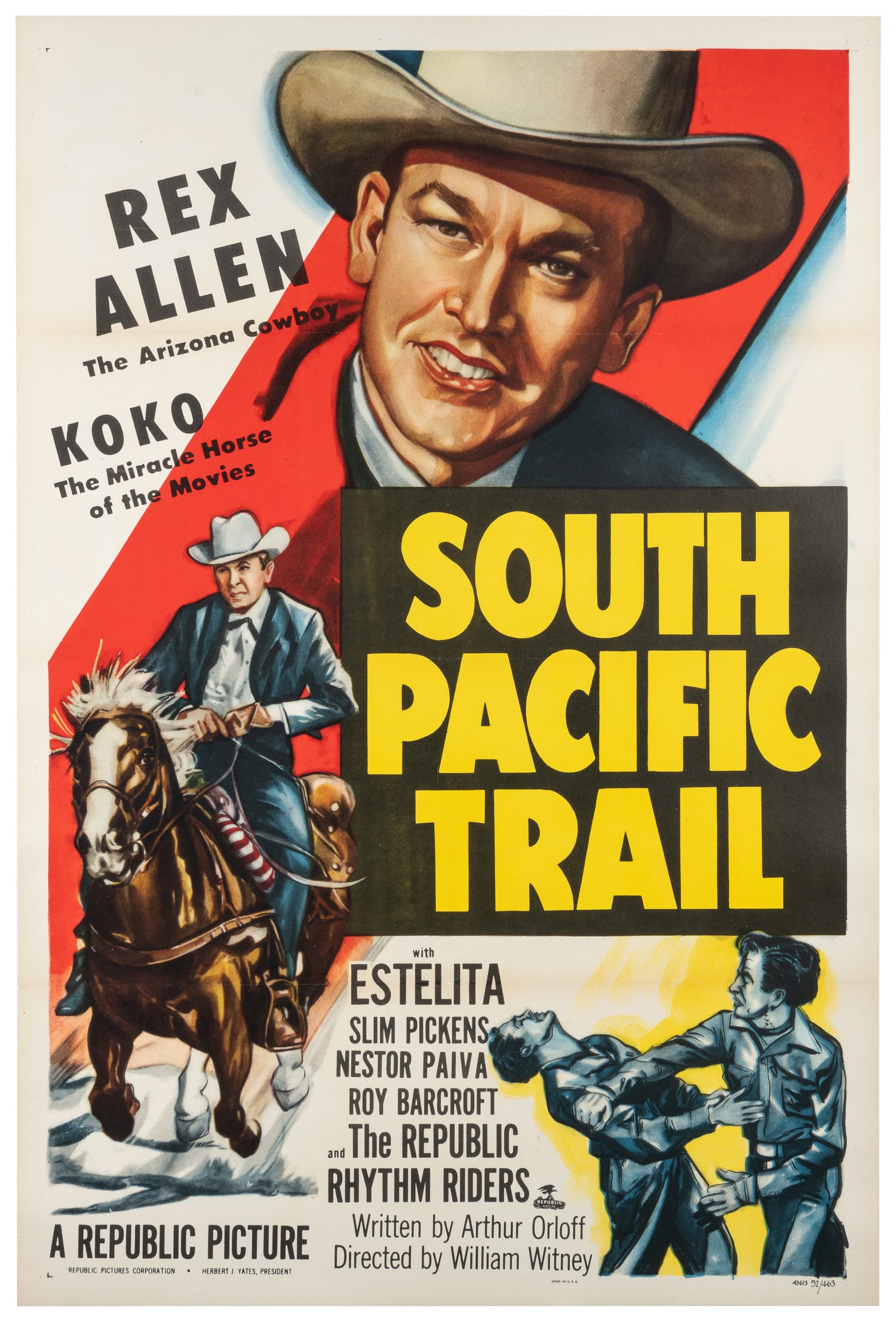 South Pacific Trail. Republic, 1952. (1 of 1)