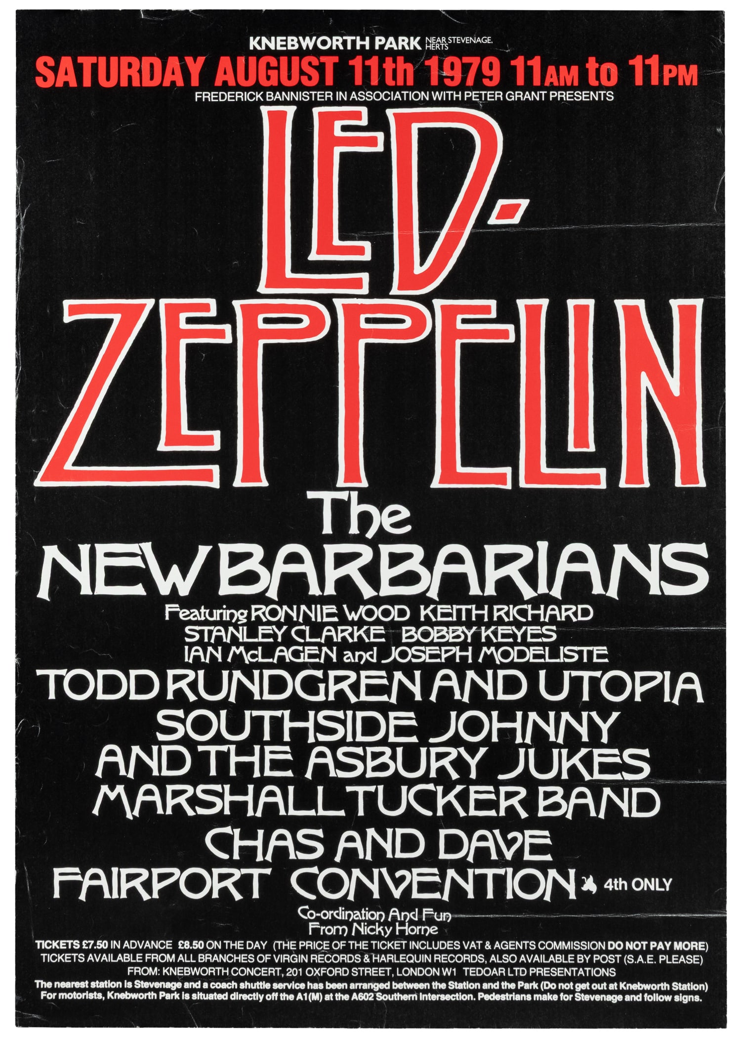 Led Zeppelin / Knebworth Park. 1979. (1 of 1)