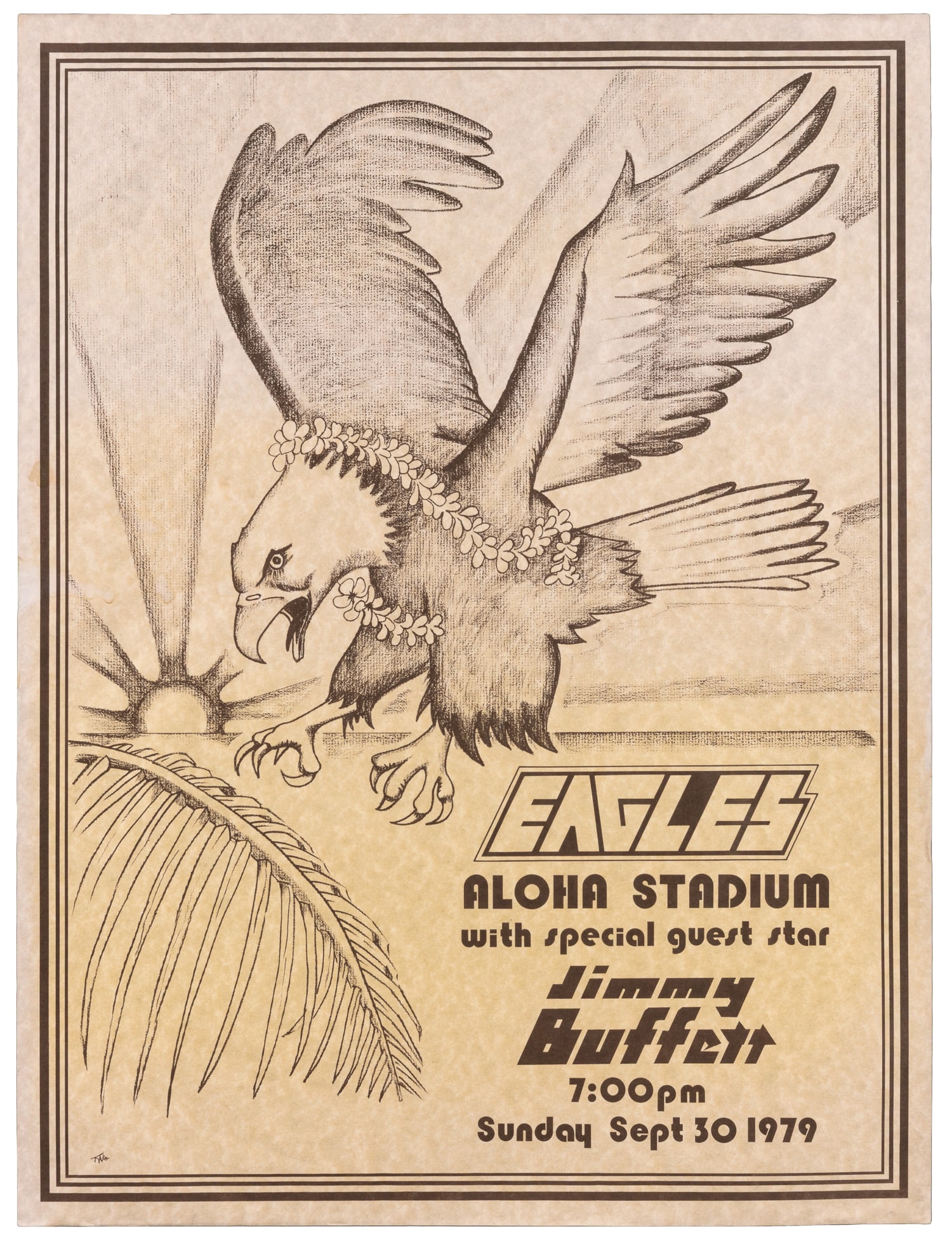 Eagles / Jimmy Buffett Aloha Stadium. 1979. (1 of 1)