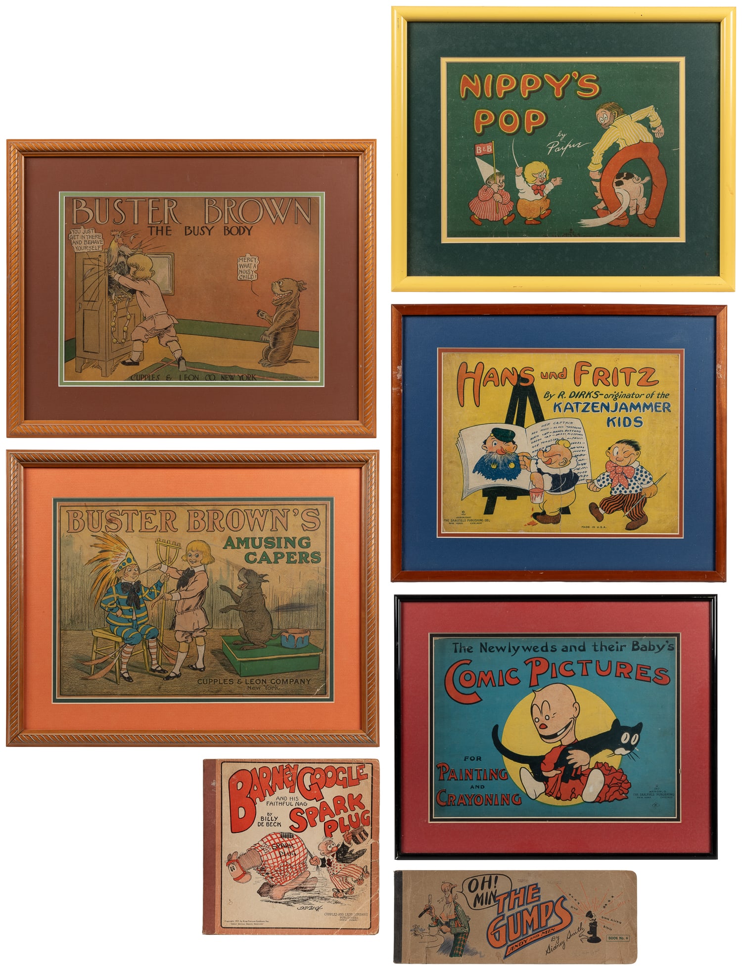 Seven Platinum Age comics. (1 of 8)