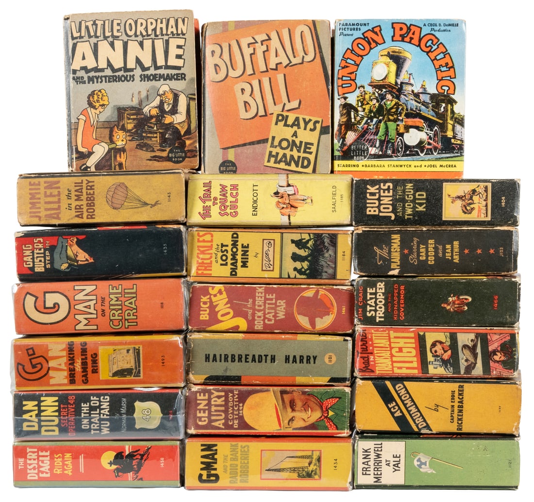Big Little Books. Group of 42 miscellaneous titles. (1 of 2)