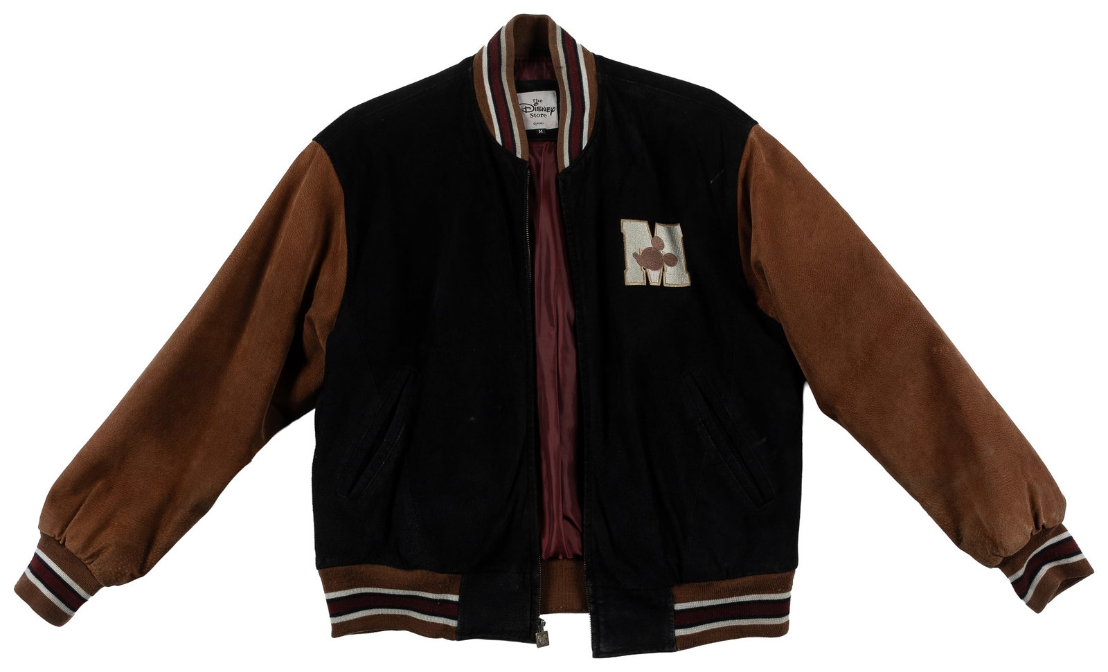 Two Disney leather and suede jackets. - 5