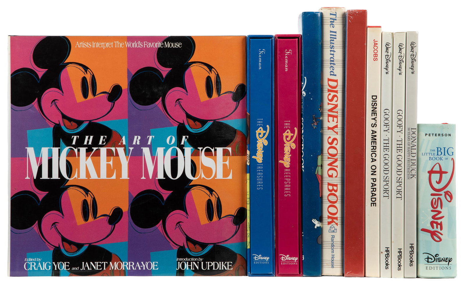 [DISNEYANA]. Group of 11 First or Early Editions About Disney Characters or Attractions. [V.p., ca. (1 of 1)
