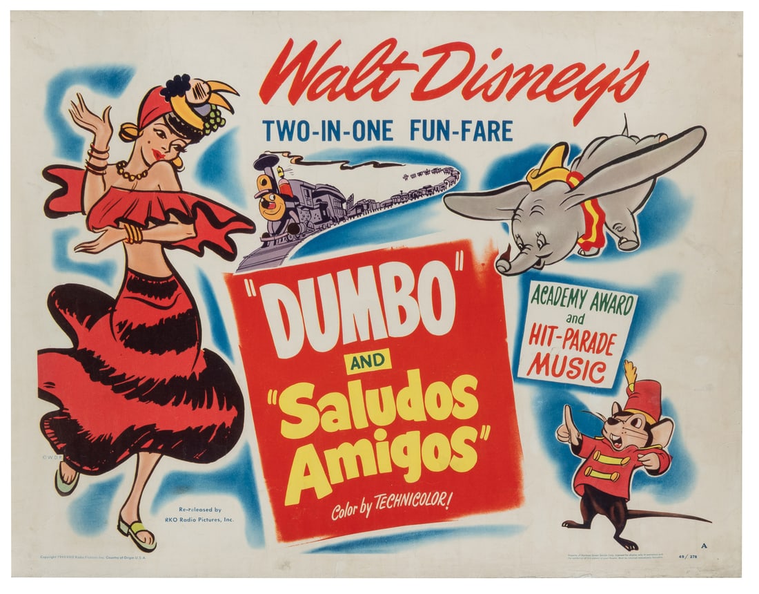 Three vintage Disney posters. - 4