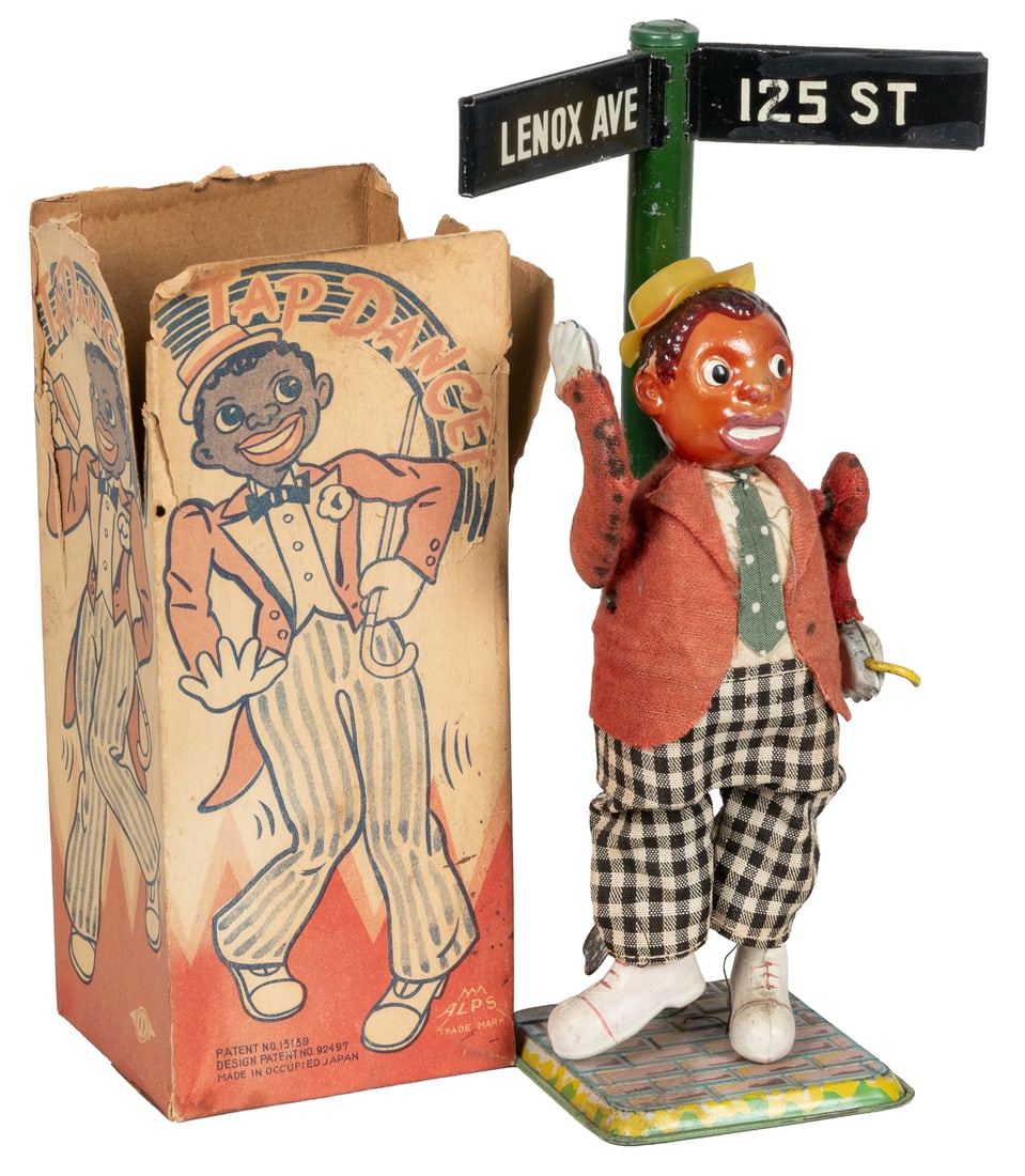 Alps Harlem Tap Dancer wind-up toy. (1 of 2)