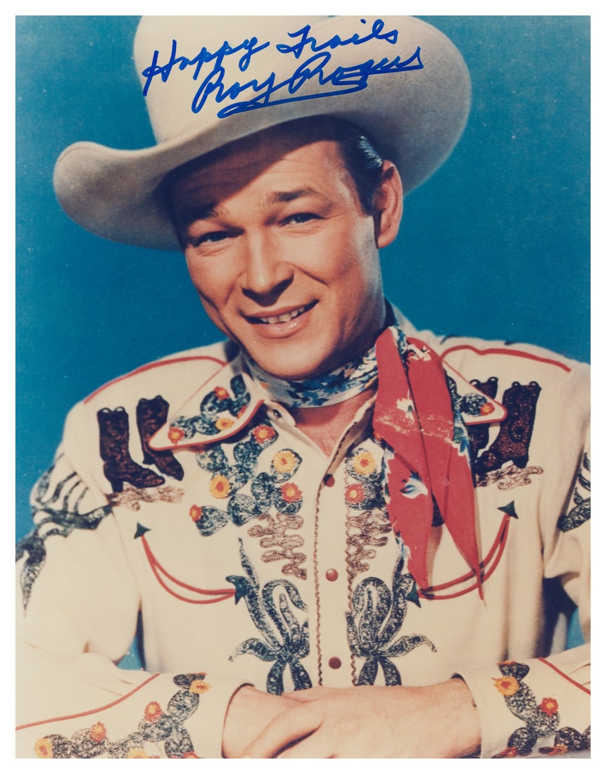 [WESTERN ACTORS]. Six autographs. (1 of 4)