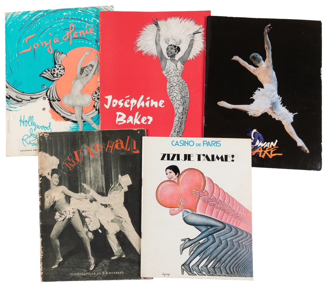 [MUSIC HALL & DANCE REVUE]. Group of souvenir programs for Josephine Baker and others. (1 of 1)