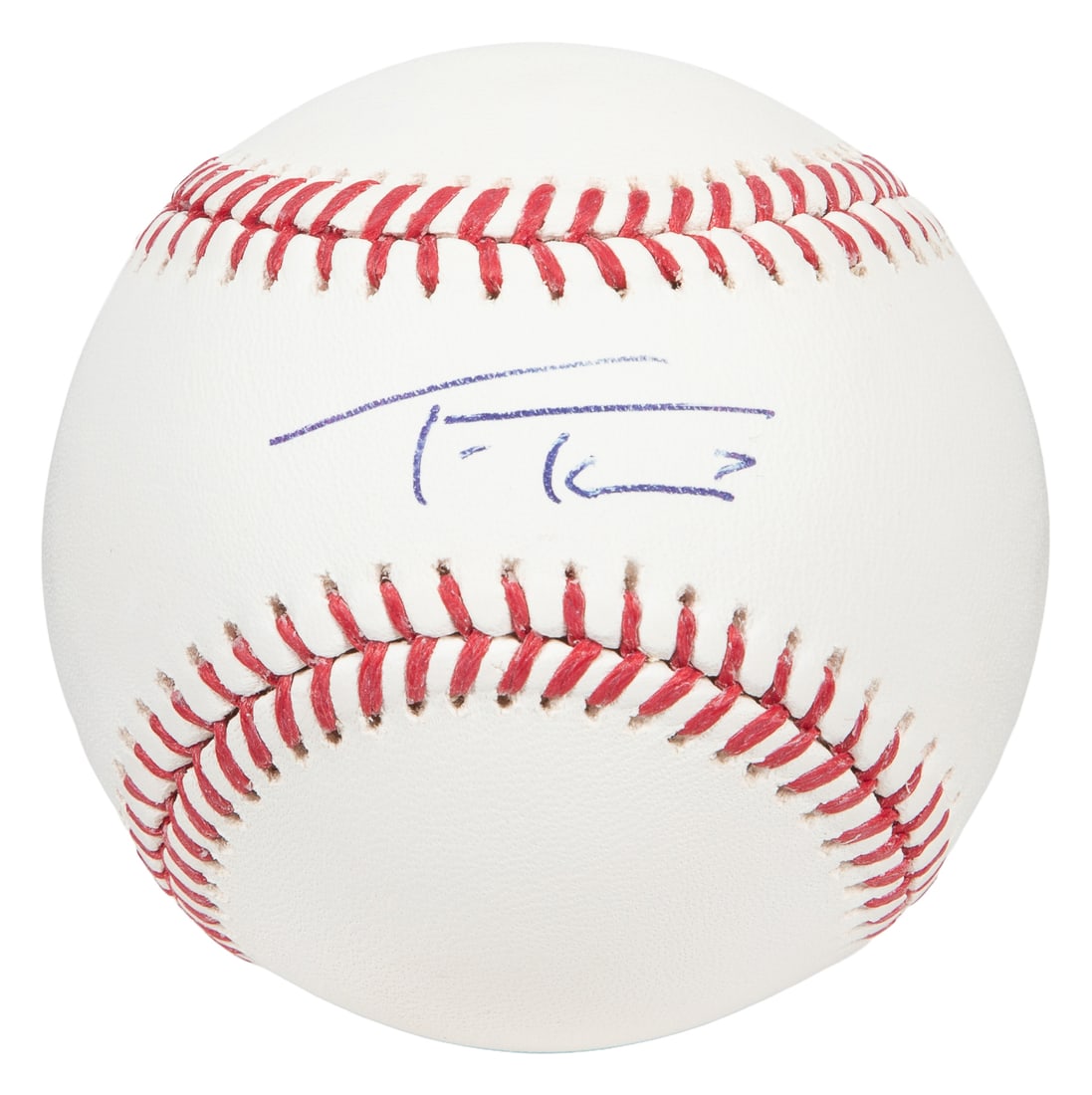[SPORTS]. [BASEBALL]. TURNER, Trea (b. 1993). Signed Baseball. [St. Louis, MO:] Rawlings Sports (1 of 2)