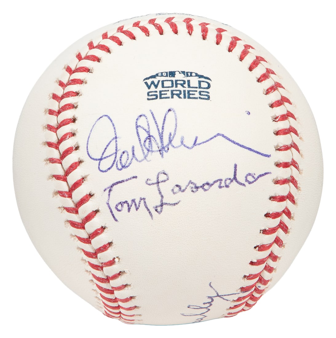 [SPORTS]. [BASEBALL]. SCULLY, Vin (1927-2022), LASORDA, Tommy (1927-2021), HERSHISER, Orel (b. (1 of 4)