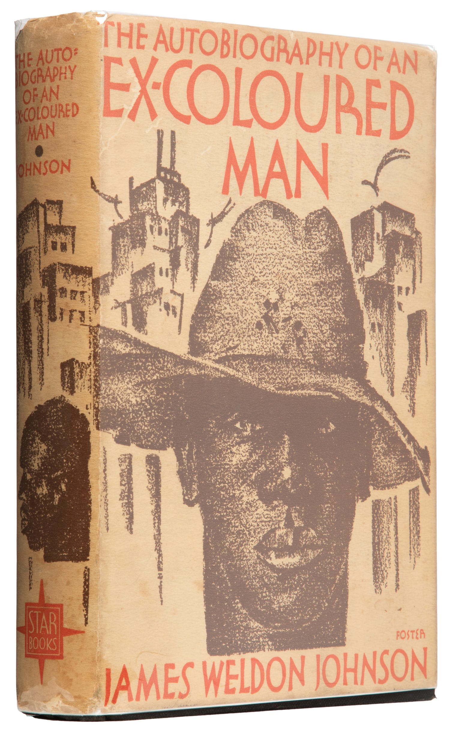 [AFRICAN AMERICANA]. JOHNSON, James Weldon (1871-1938). The Autobiography of an Ex-Coloured Man. (1 of 1)