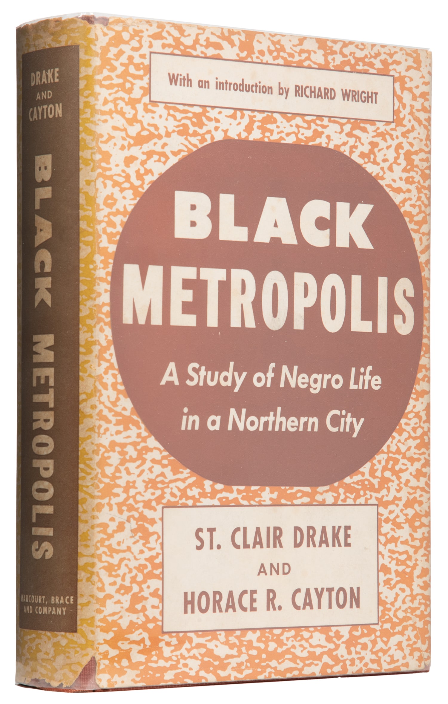 [AFRICAN AMERICANA]. DRAKE, St. Clair (1911-1990) and CAYTON, Horace R. (1903-1970). Black (1 of 1)