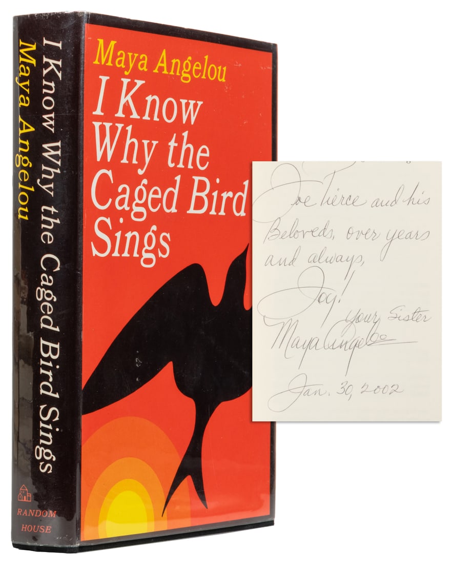 [AFRICAN AMERICANA]. ANGELOU, Maya (1928-2014). I Know Why the Caged Bird Sings. New York: Random (1 of 3)