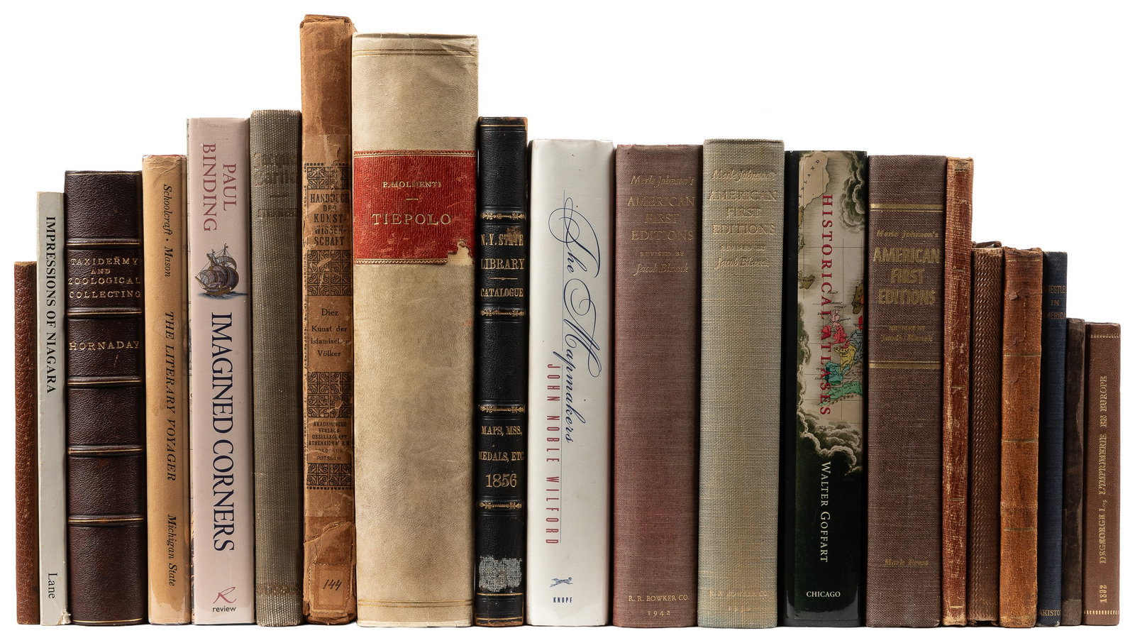 [BOOKS ABOUT BOOKS]. Large Group of Nearly 60 Volumes About Books and Related Topics. [V.p., ca. (1 of 1)