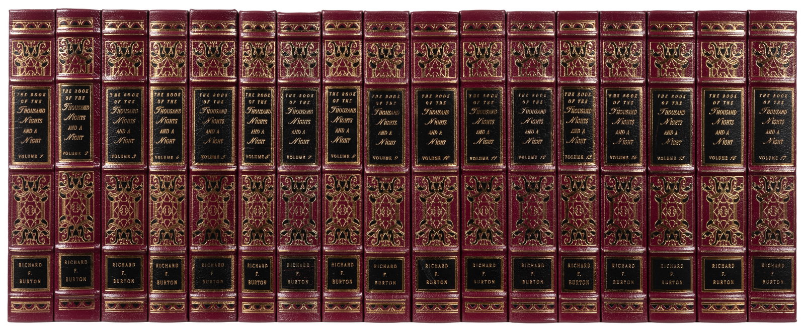 [EASTON PRESS]. BURTON, Sir Richard Francis (1821-1890). The Book of the Thousand Nights and a (1 of 1)