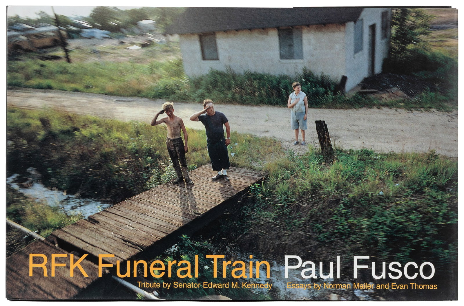 [PHOTOGRAPHY]. [FUSCO, Paul (1930-2020), photographer]. RFK Funeral Train. New York: Magnum Photos, (1 of 1)