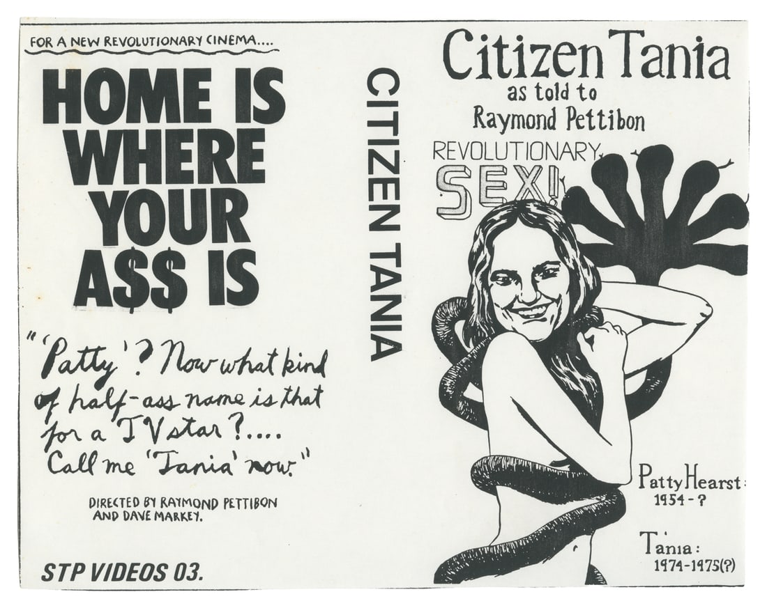 PETTIBON, Raymond (1957-). Citizen Tania as told to Raymond Pettibon. [Los Angeles]: n.p., ca. 1997. (1 of 1)
