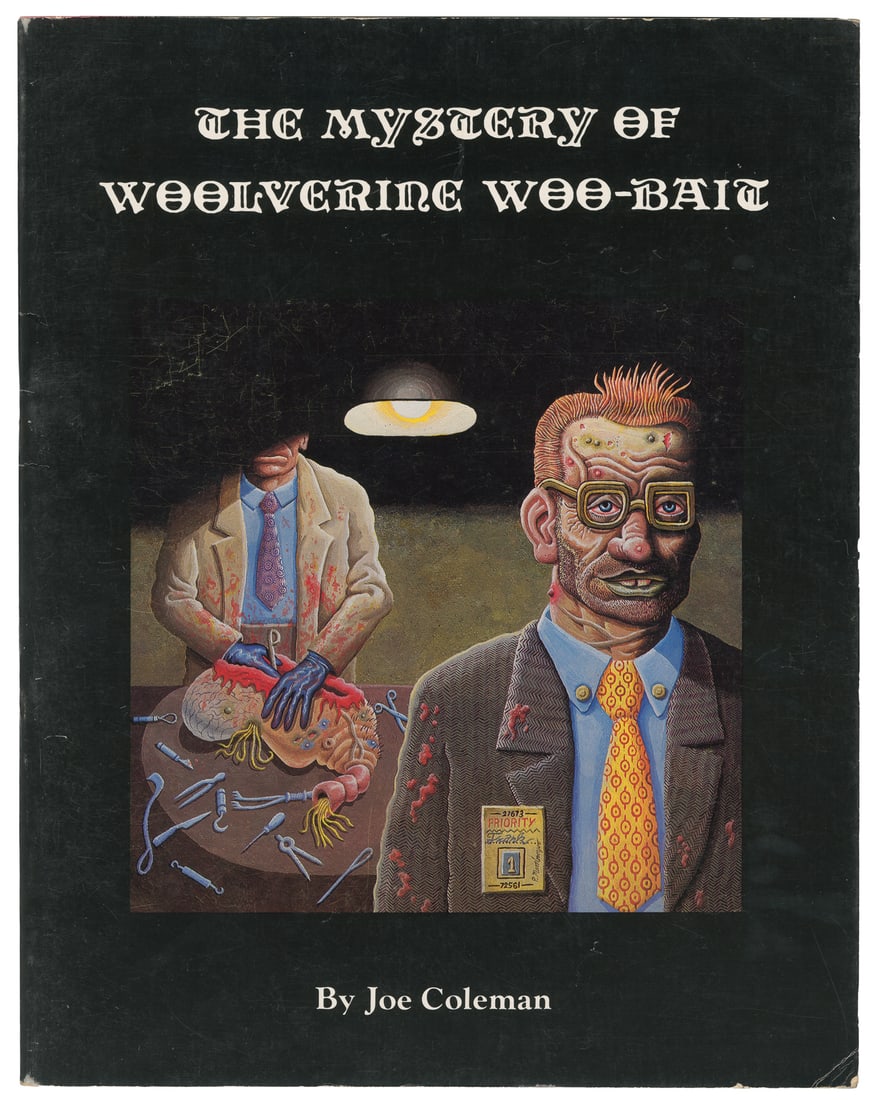 COLEMAN, Joe (American, b. 1955). The Mystery of Woolverine Woo-Bait. Signed First Edition. (1 of 4)