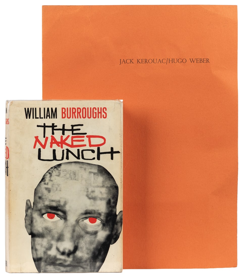 KEROUAC, Jack (1922-1969) [and] BURROUGHS, William S. (1914-1997). Pair of First Editions. [V.p.,