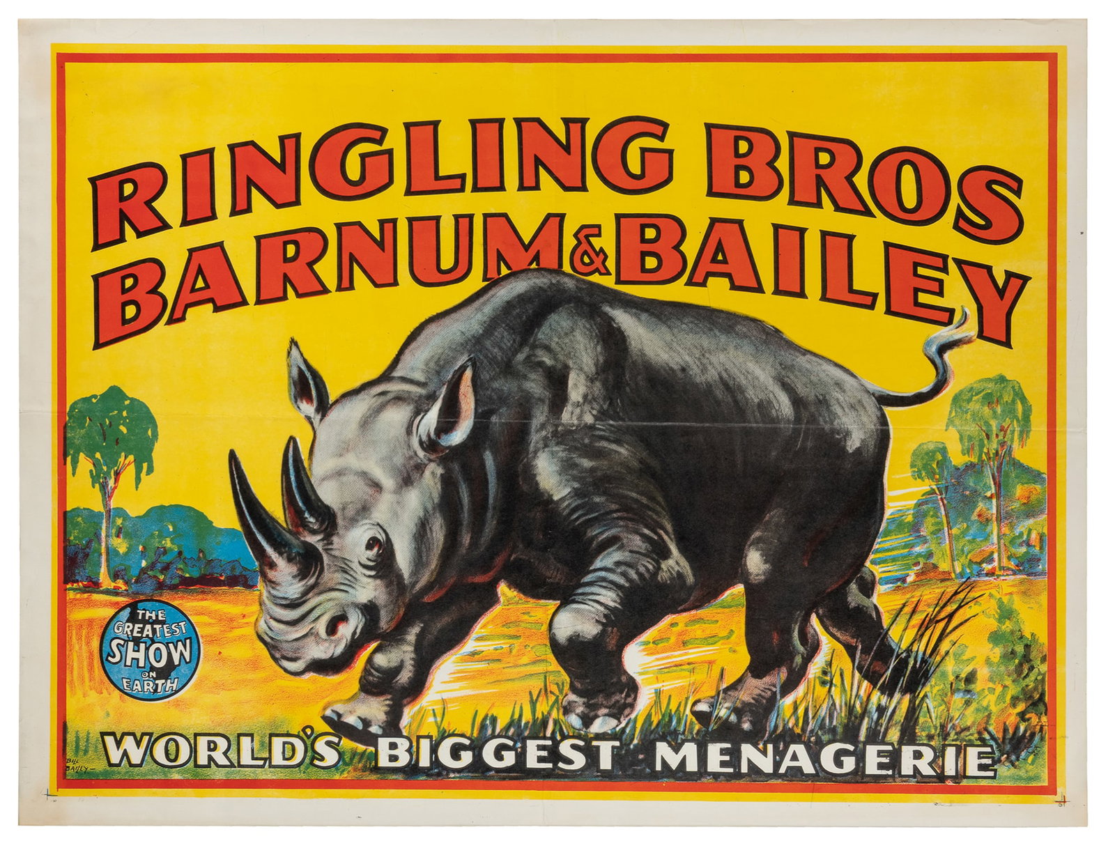 Ringling Bros. and Barnum & Bailey Circus / World's Biggest Menagerie. (1 of 1)