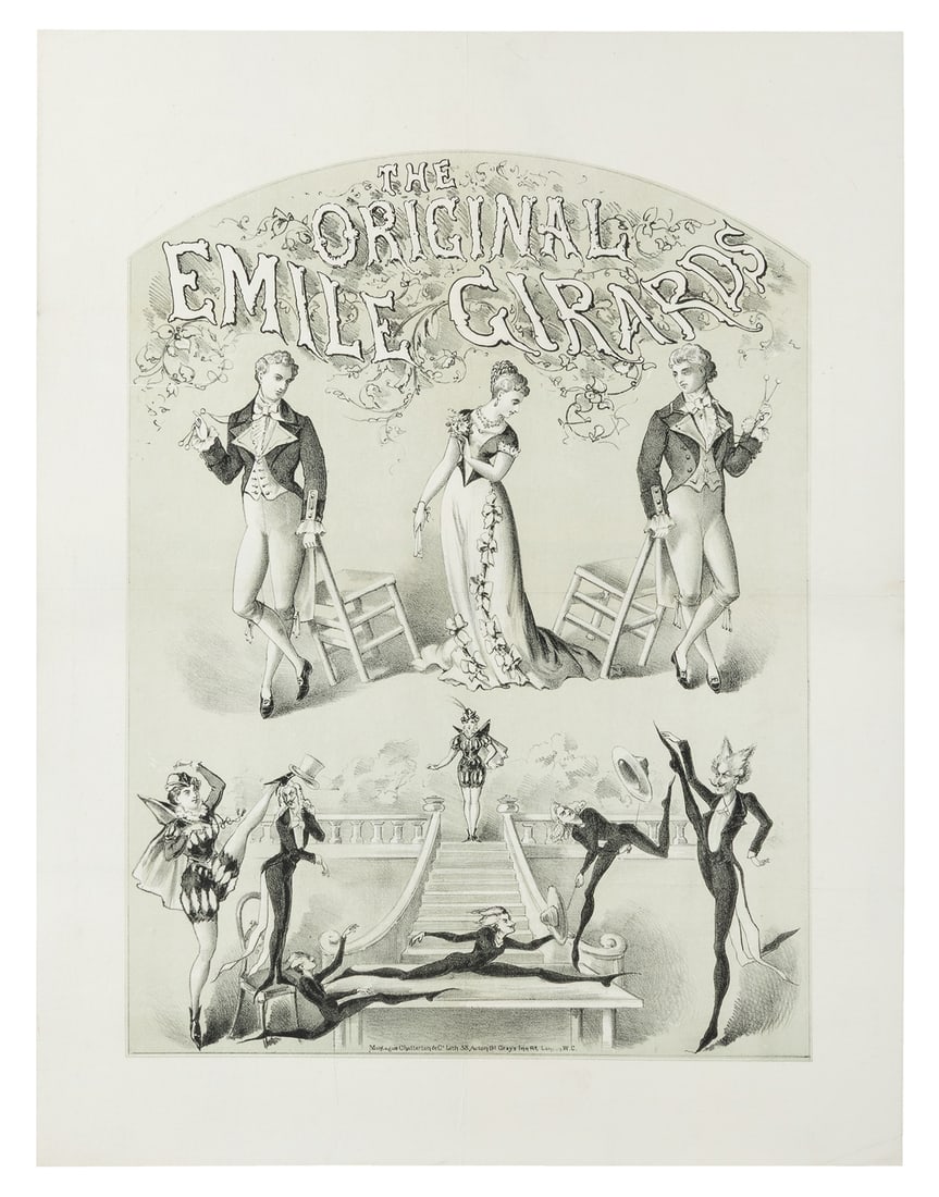 The Original Emile Girards. London: Montague Chatterton & Co., ca. late 19th century. (1 of 1)