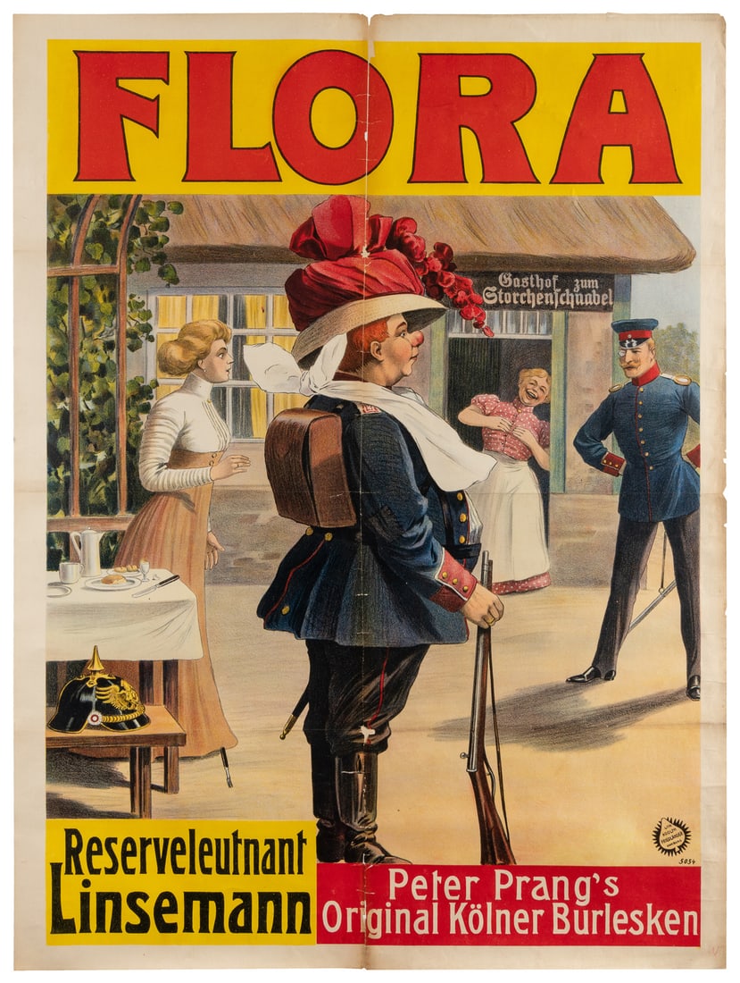 Flora / Reserveleutenant Linsemann - Peter Prang's Original Kolner Burlesken. (1 of 1)