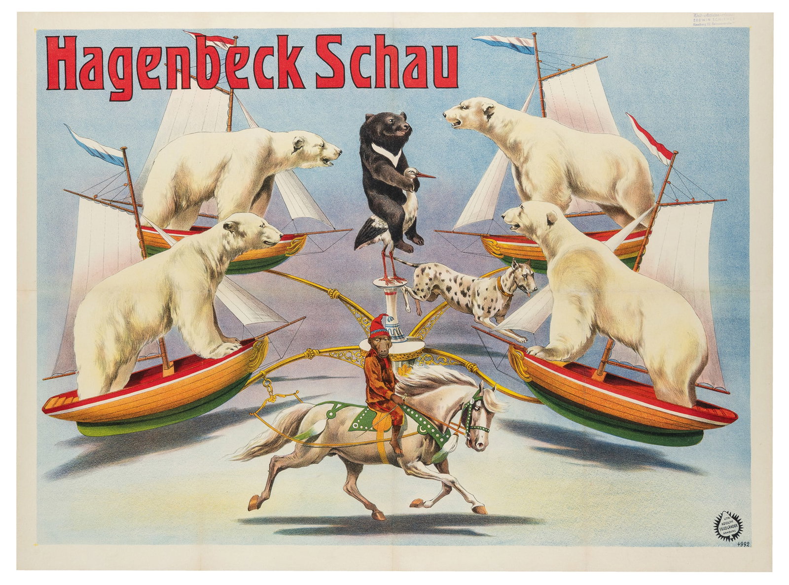Hagenbeck Schau / [Performing Animals]. (1 of 1)