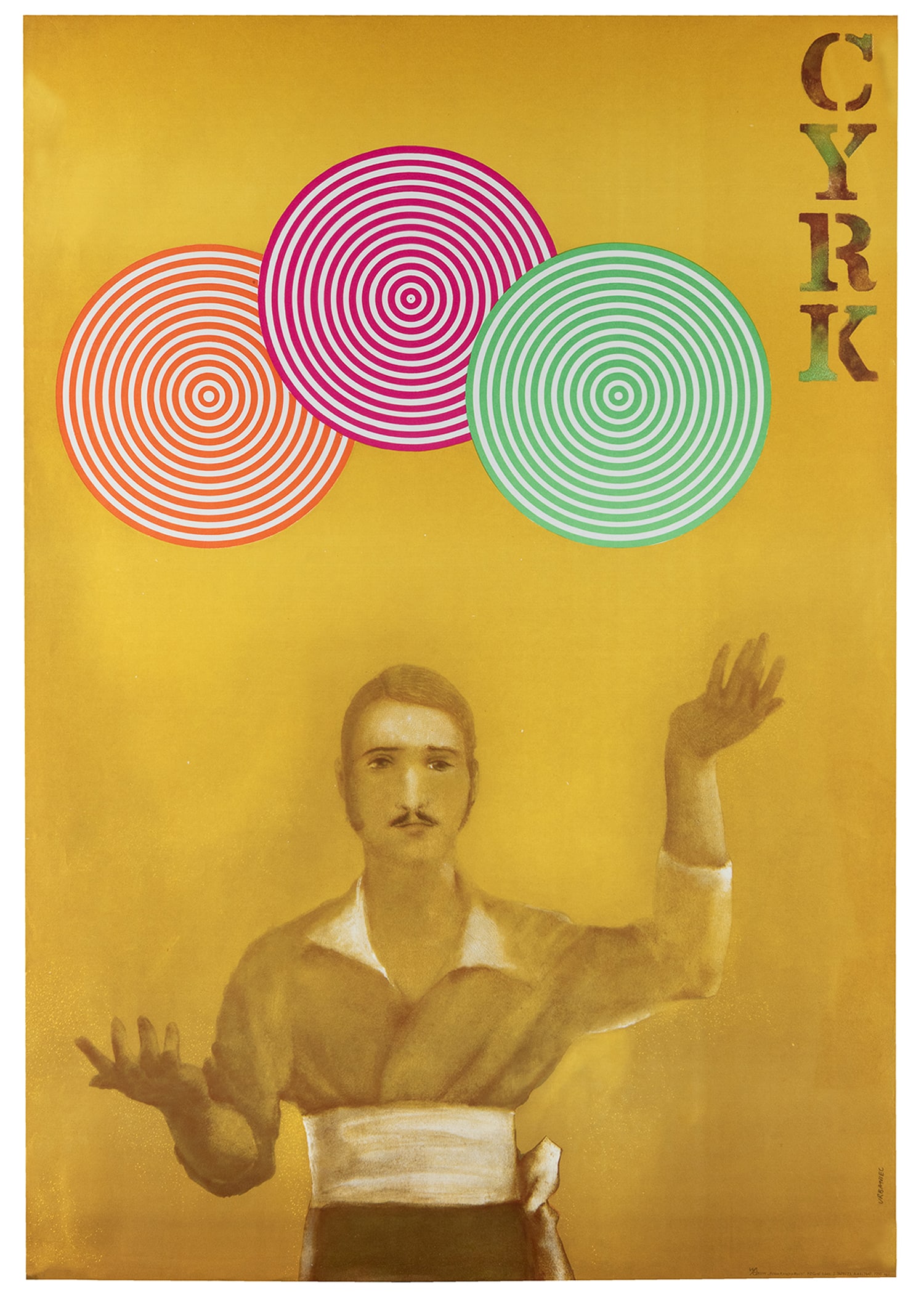 URBANIEK, Maciej. Cyrk. Circa 1970s. (1 of 1)